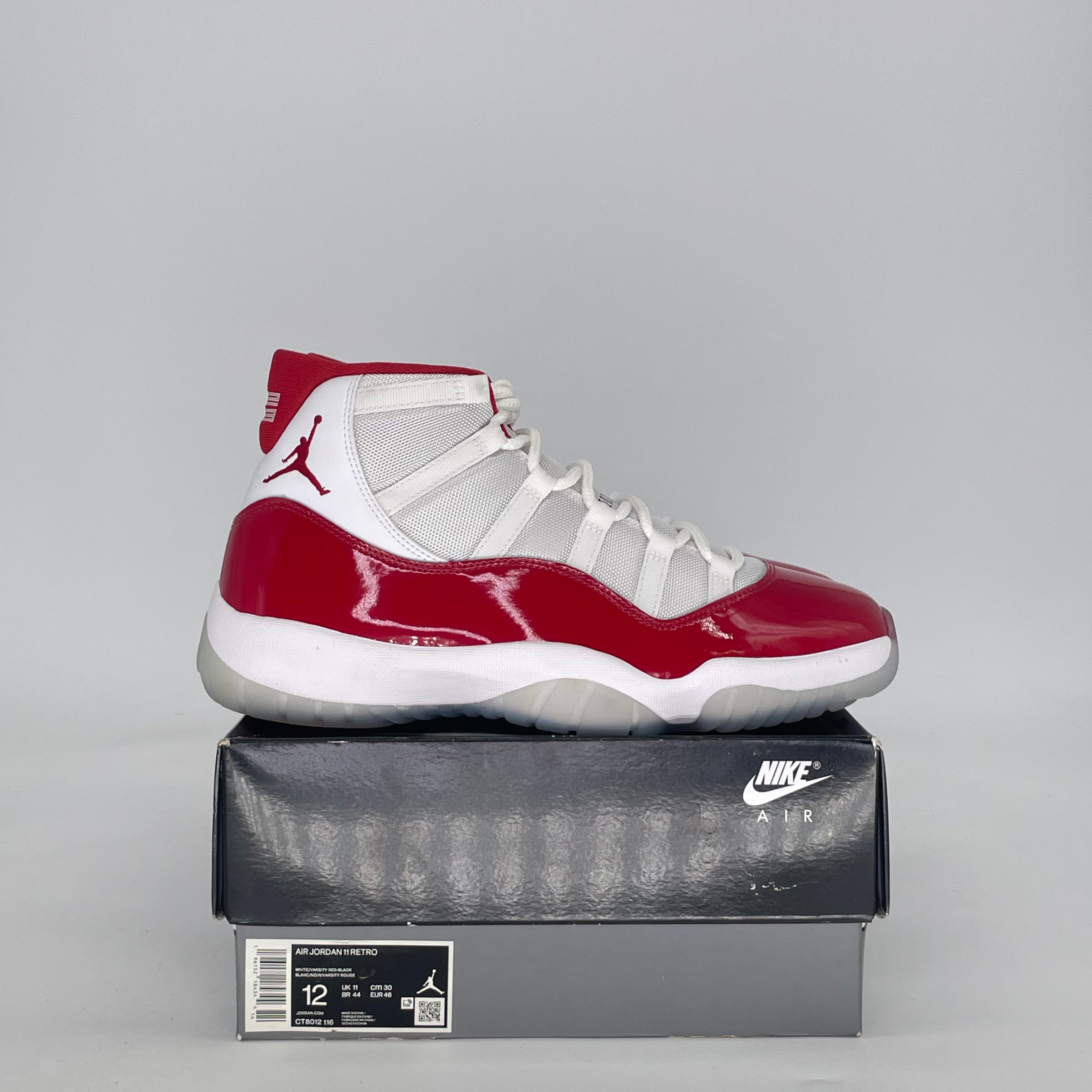 AIR JORDAN 11 CHERRY (2022) CT8012-116 SIZE 12/13.5W