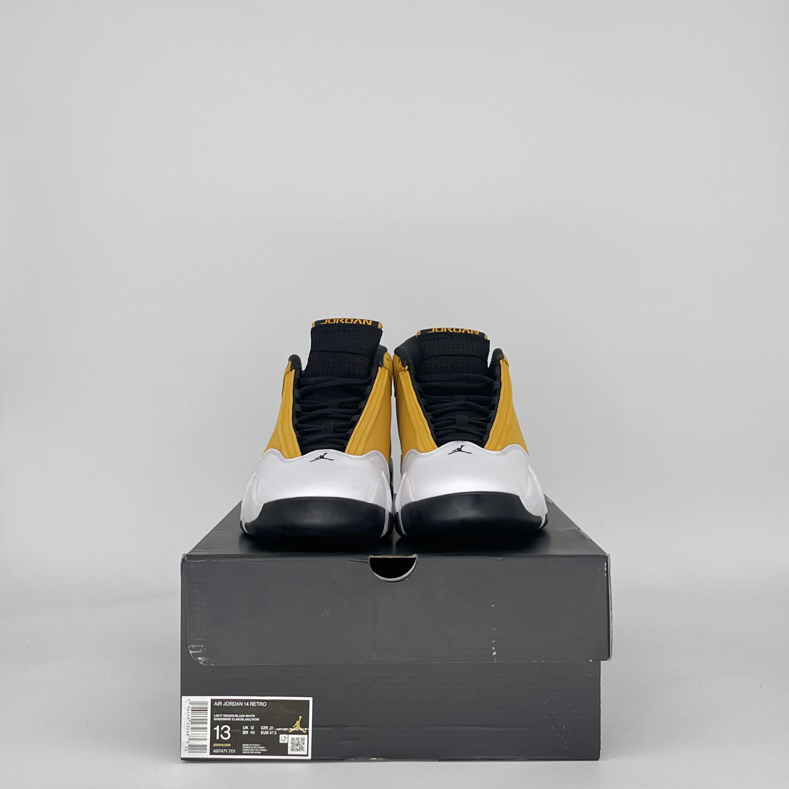 AIR JORDAN 14 LIGHT GINGER (2022) 487471-701 SIZE 13/14.5W
