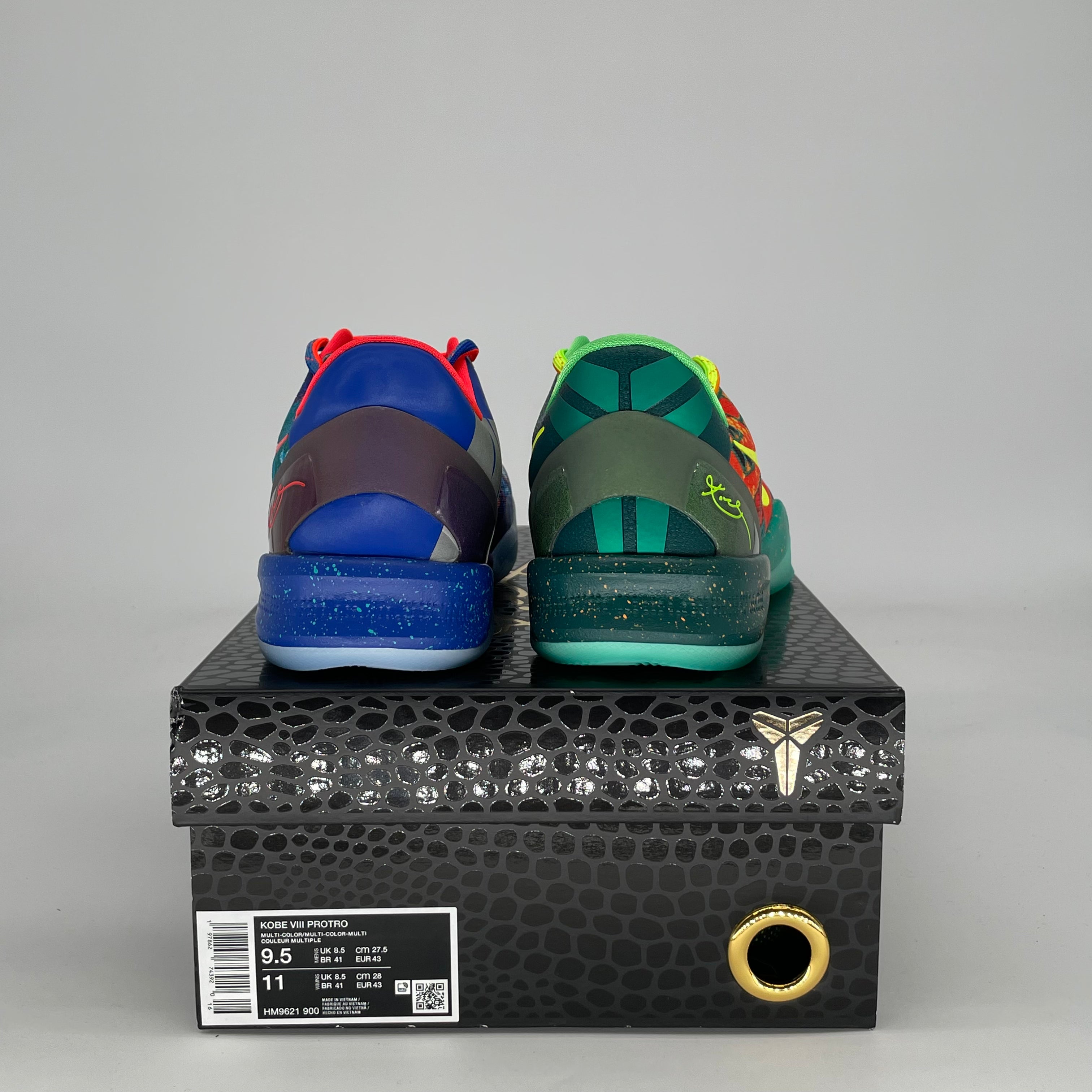 NIKE KOBE 8 PROTRO WHAT THE HM9621-900 SIZE 9.5/11W