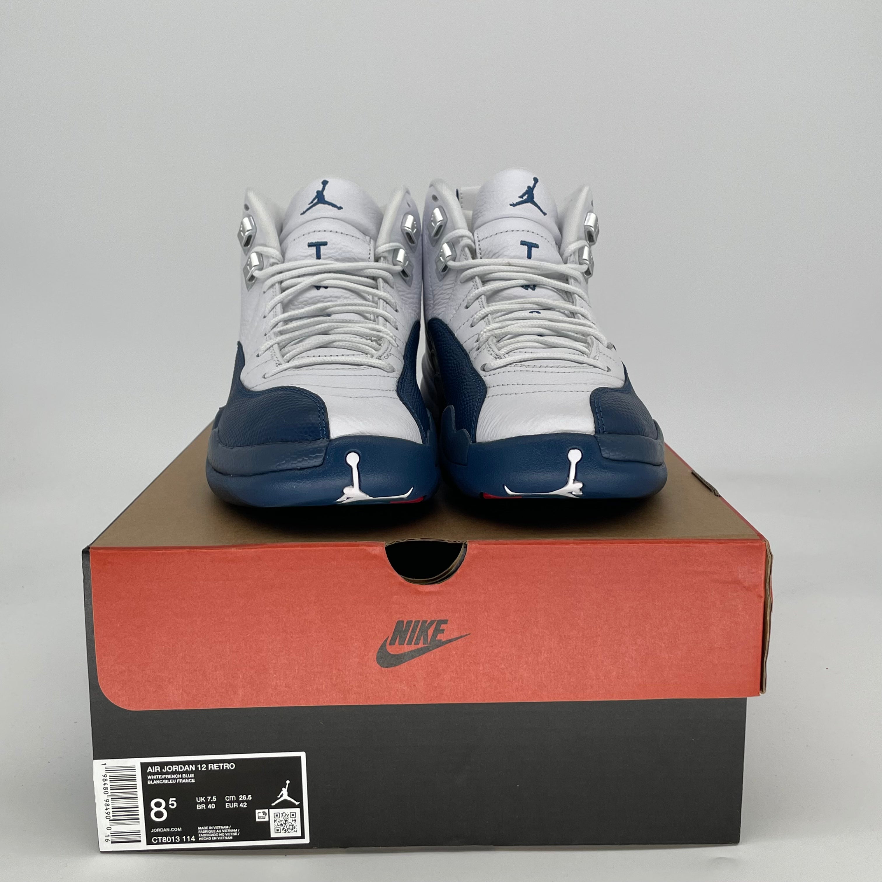 AIR JORDAN 12 FRENCH BLUE CT8013-114 SIZE 8.5/10W