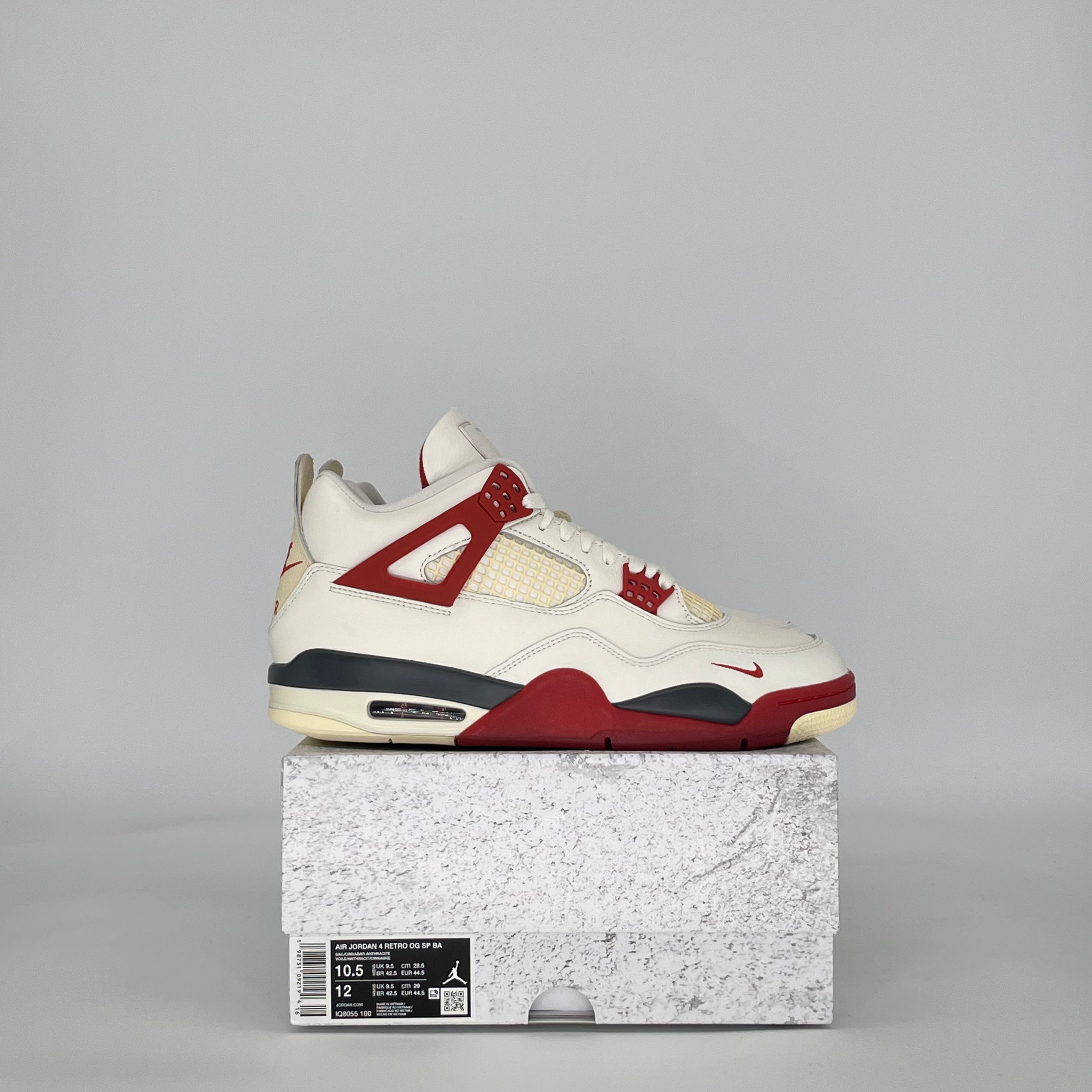 AIR JORDAN 4 NIGEL SYLVESTER BRICK AFTER BRICK IQ8055-100 SIZE 10.5/12W
