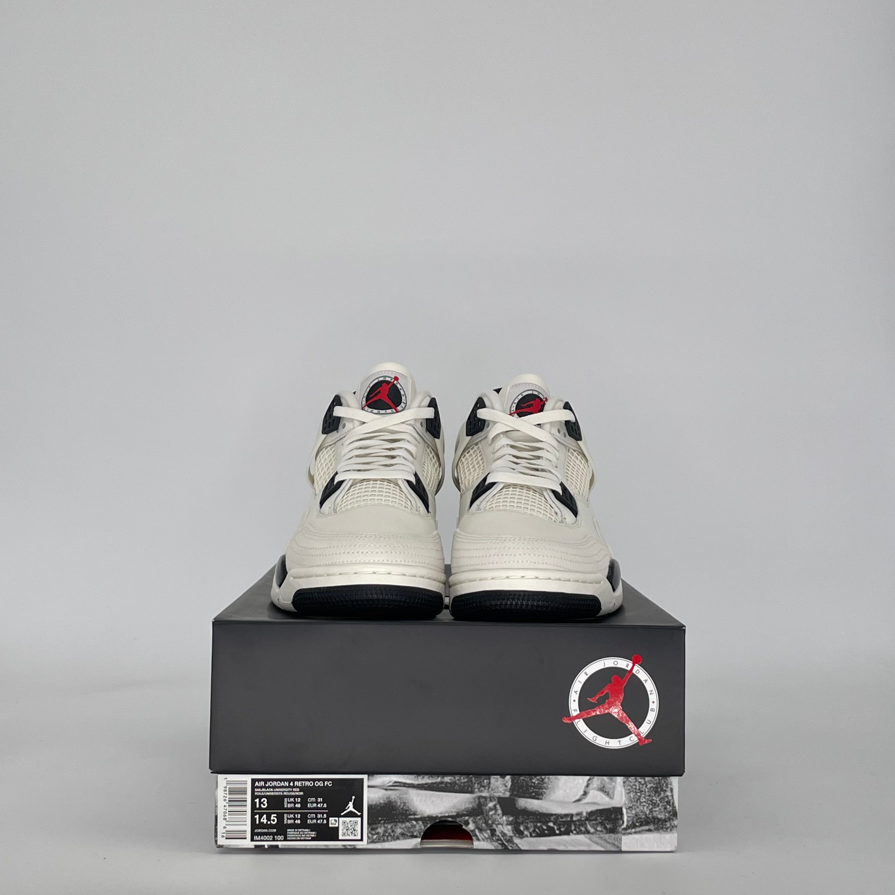 AIR JORDAN 4 FLIGHT CLUB IM4002-100 SIZE 13/14.5W