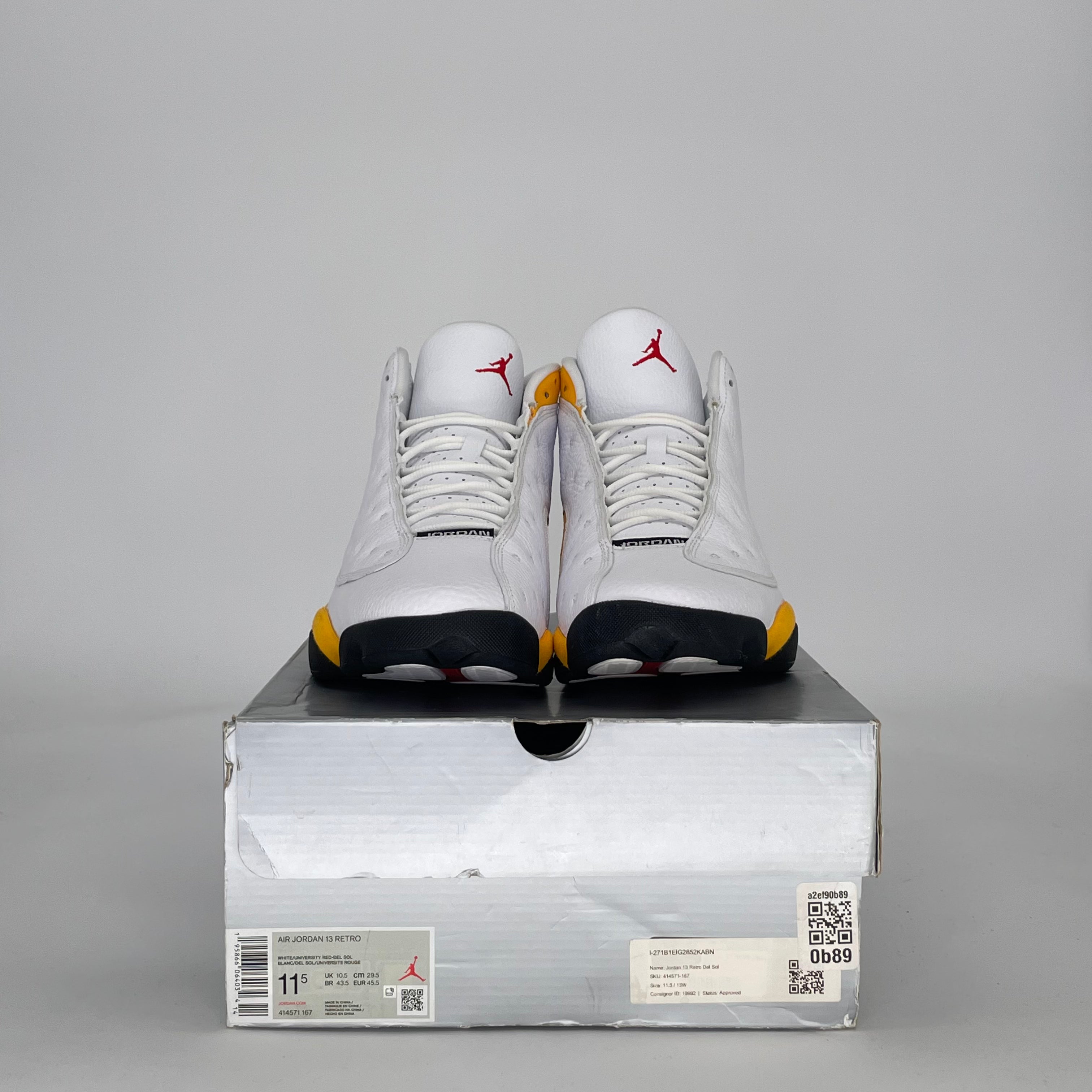 AIR JORDAN 13 DEL SOL 414571-167 SIZE 11.5/13W