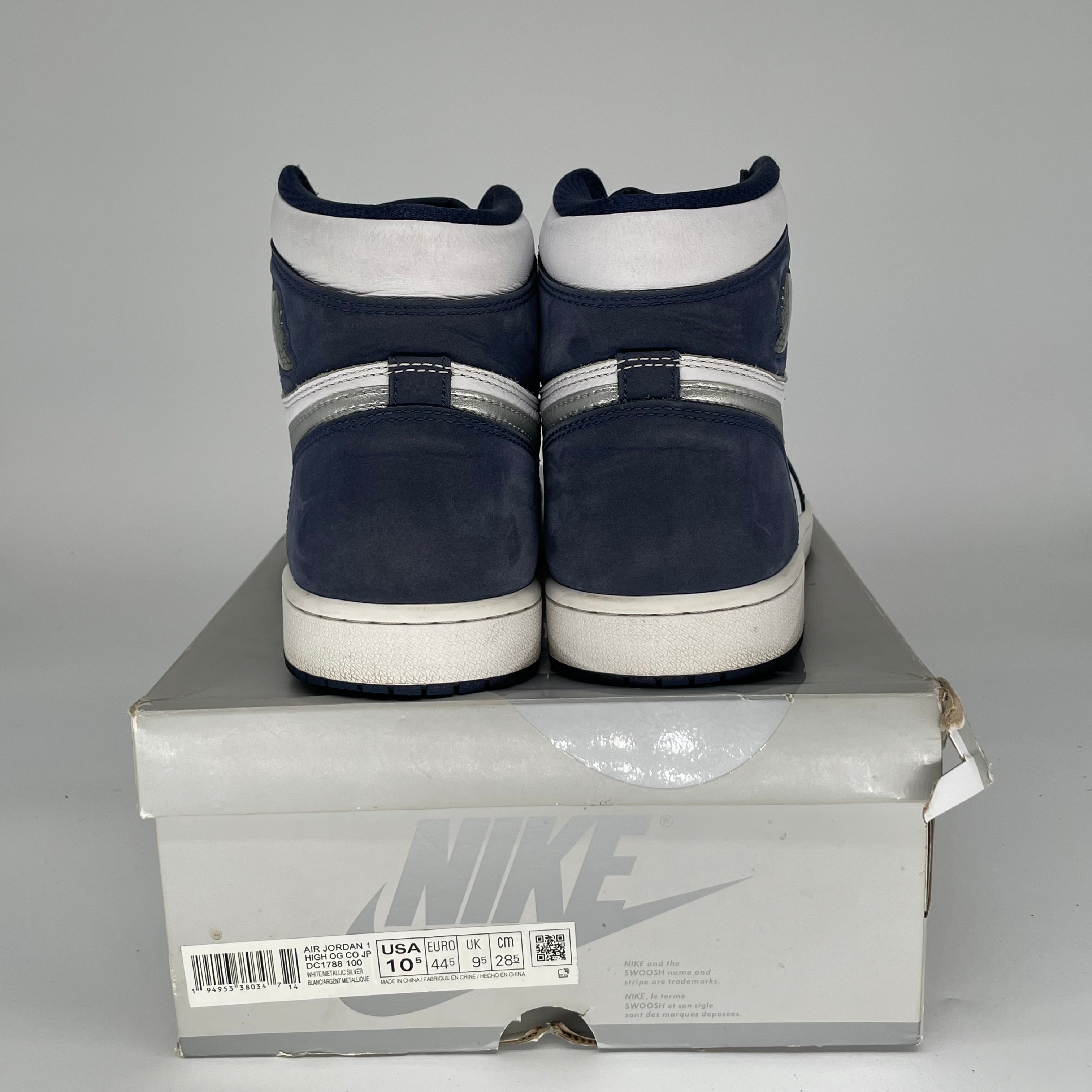 AIR JORDAN 1 CO JAPAN MIDNIGHT NAVY SIZE 10.5/12W DC1788-100