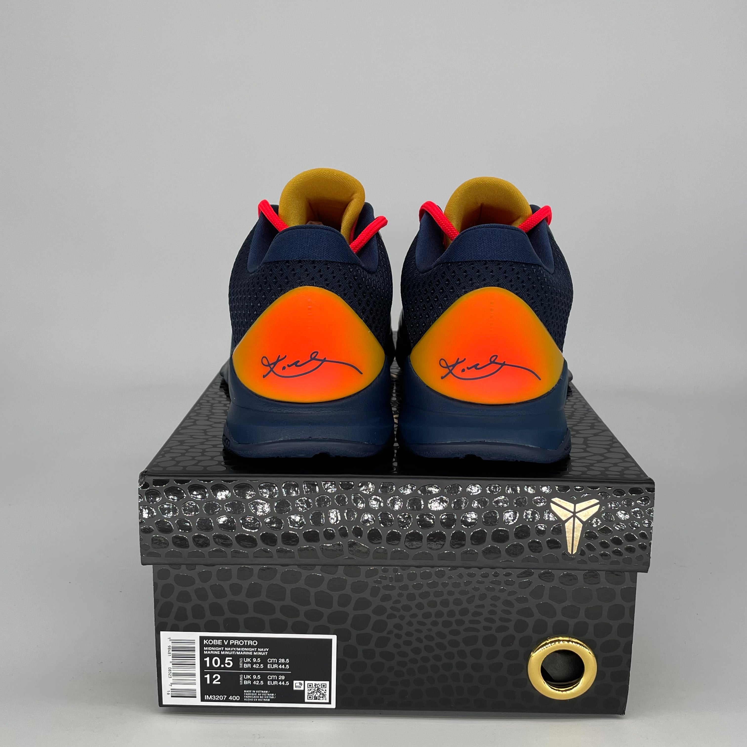 NIKE KOBE 5 PROTRO CAITLIN CLARK INDIANA FEVER IM3207-400 SIZE 10.5/12W