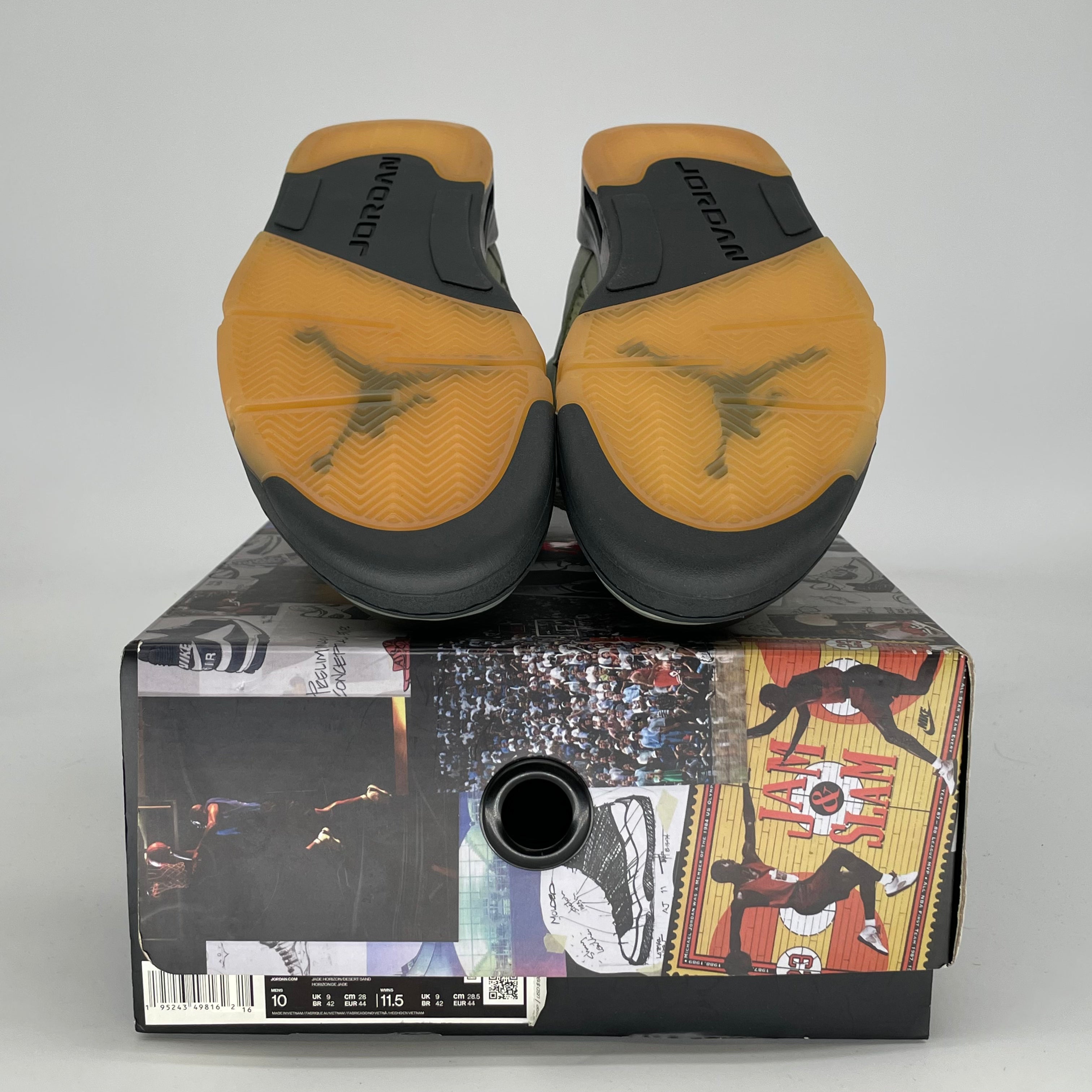 AIR JORDAN 5 JADE HORIZON DC7501-300 SIZE 10/11.5W