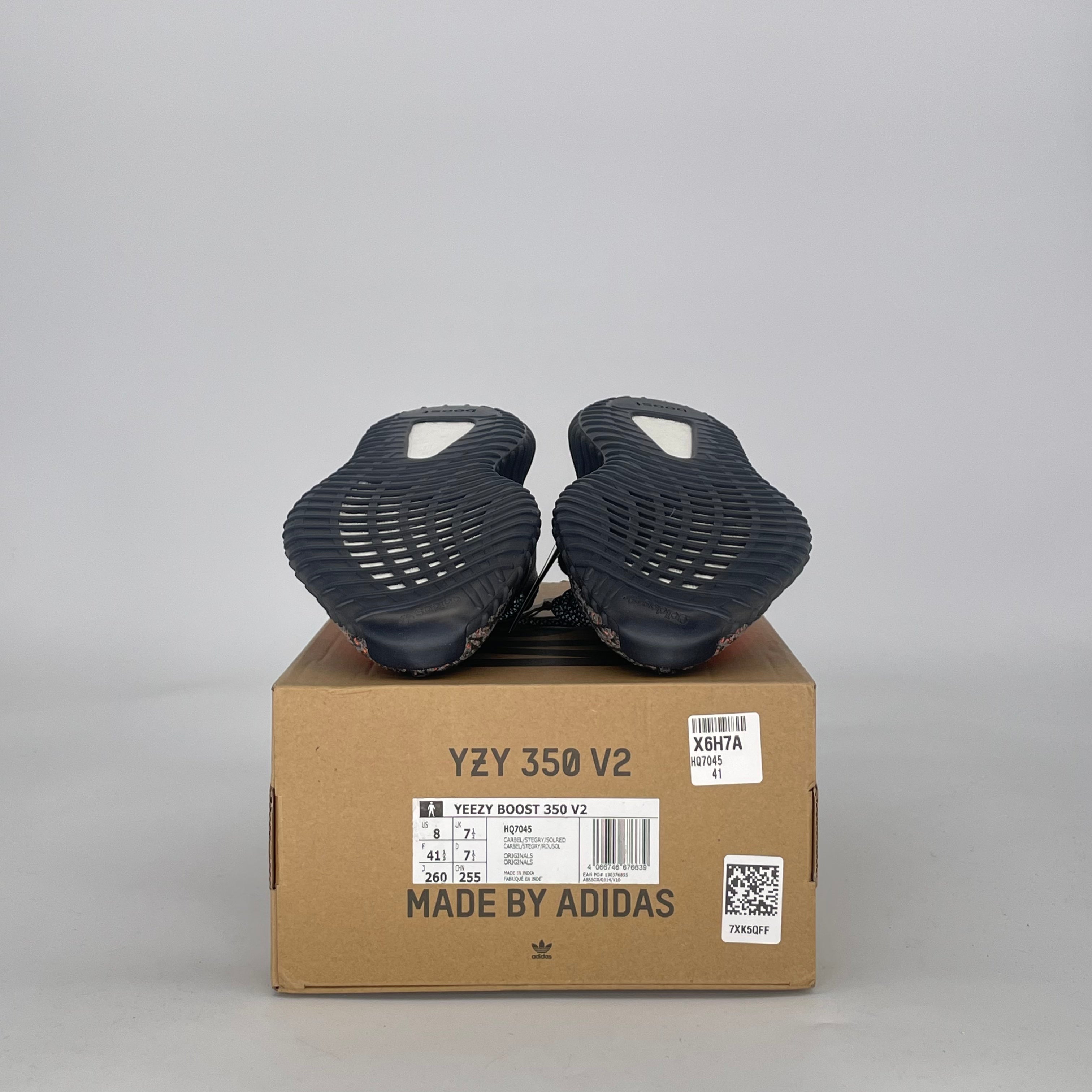 ADIDAS YEEZY BOOST 350 V2 CARBON BELUGA HQ7045 SIZE 8/9.5W