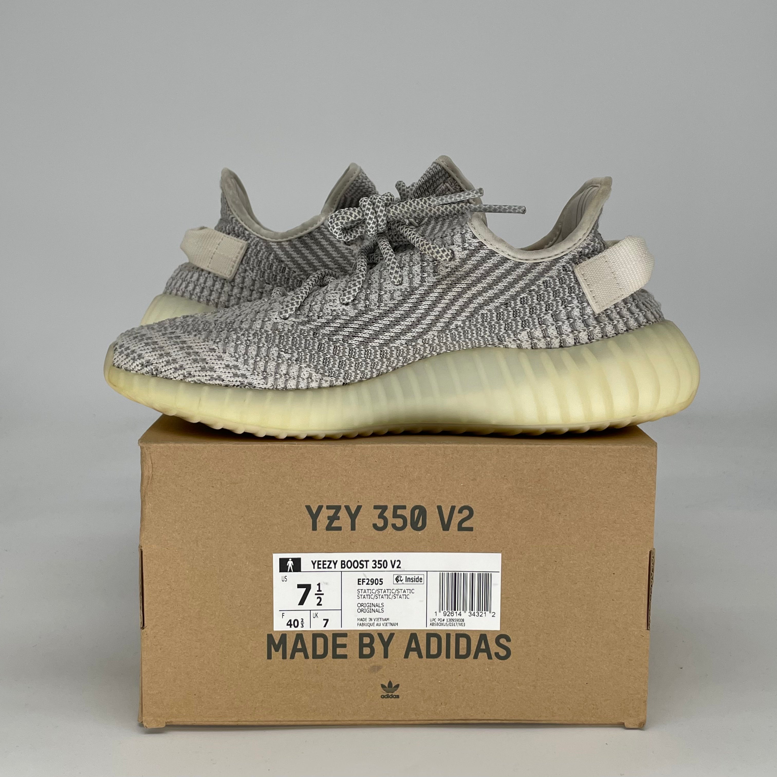 ADIDAS YEEZY 350 V2 STATIC EF2905 SIZE 7.5/9W