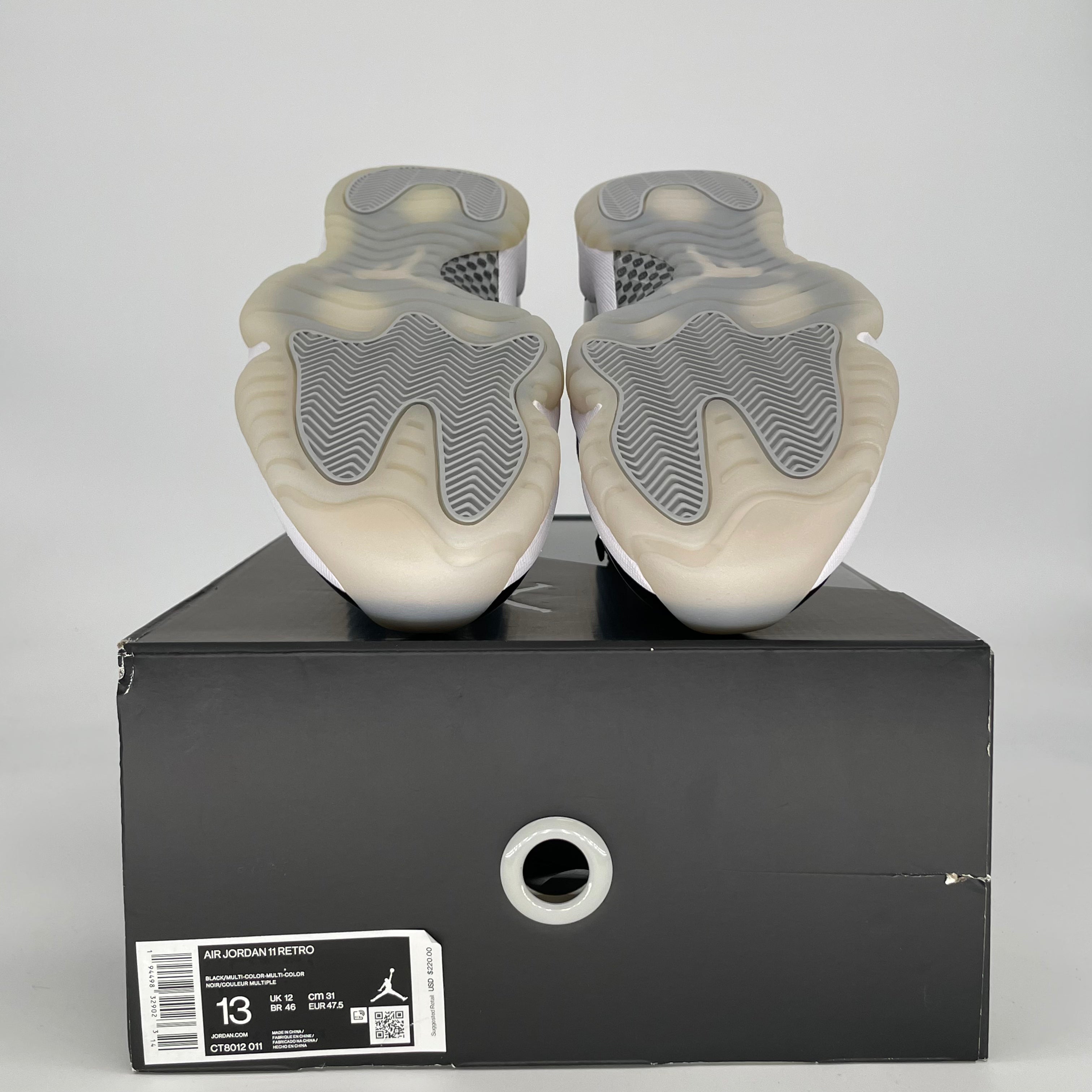 AIR JORDAN 11 JUBILEE 25TH ANNIVERSARY CT8012-011 SIZE 13/14.5W