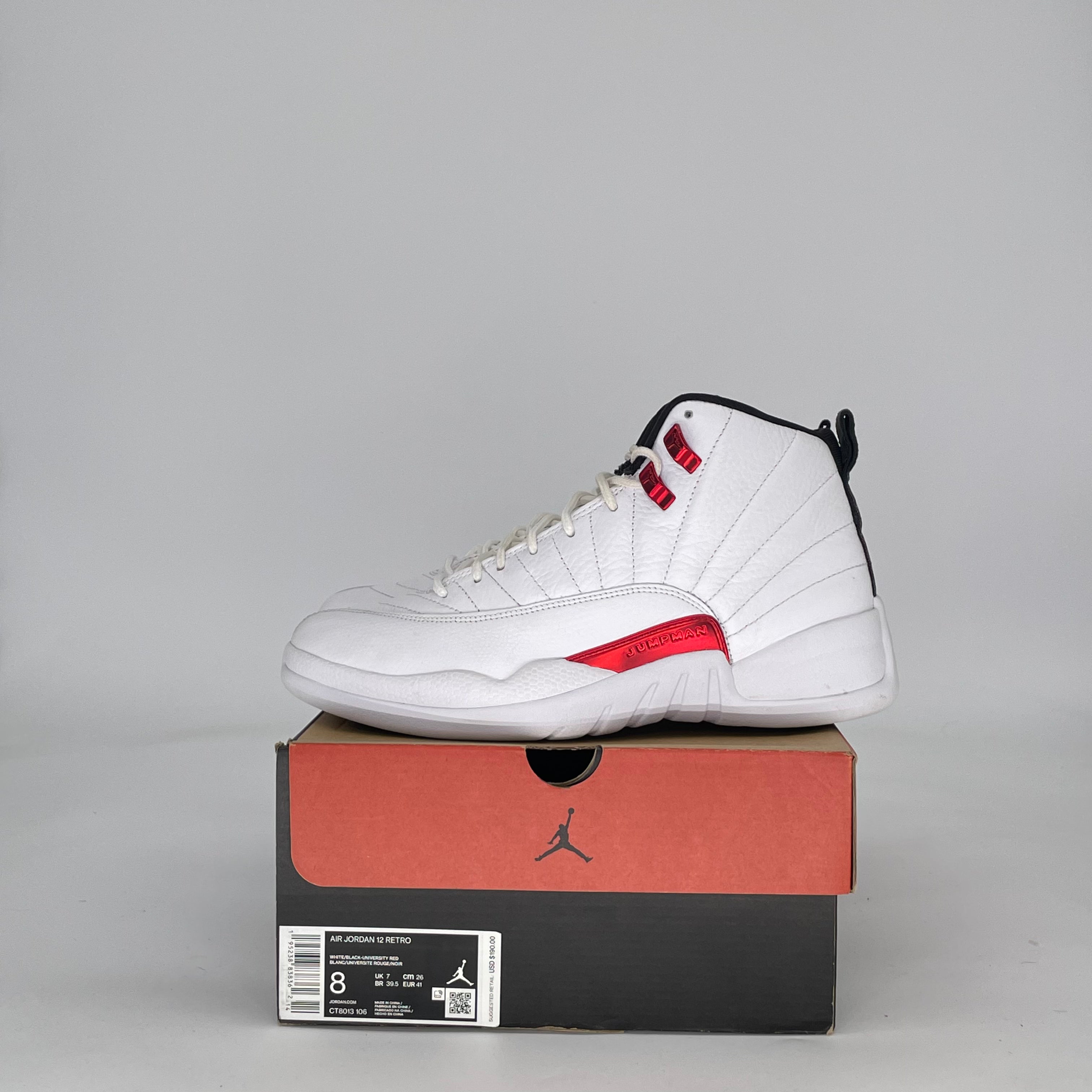 AIR JORDAN 12 TWIST CT8013-106 SIZE 8/9.5W