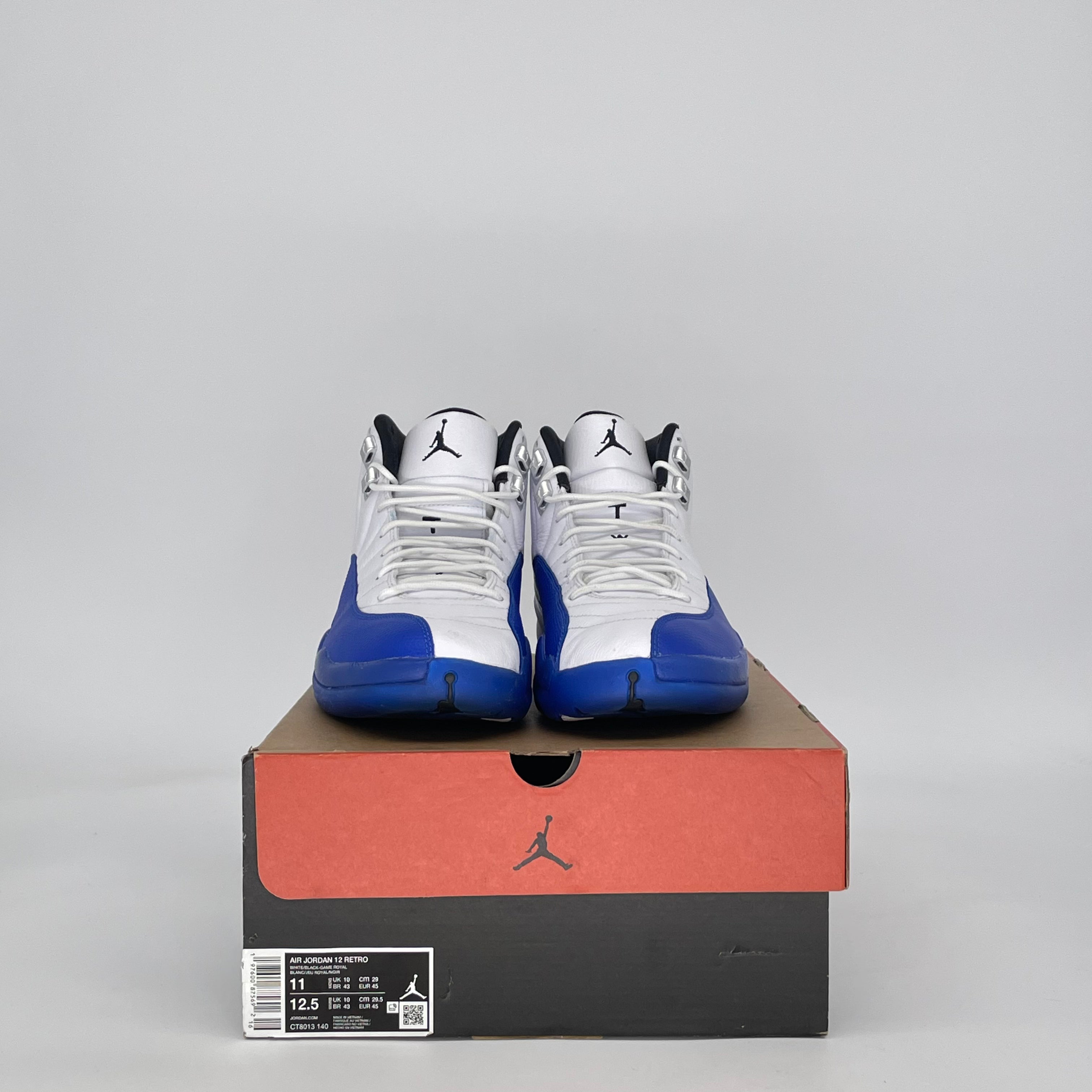 AIR JORDAN 12 BLUEBERRY CT8013-140 SIZE 11/12.5W