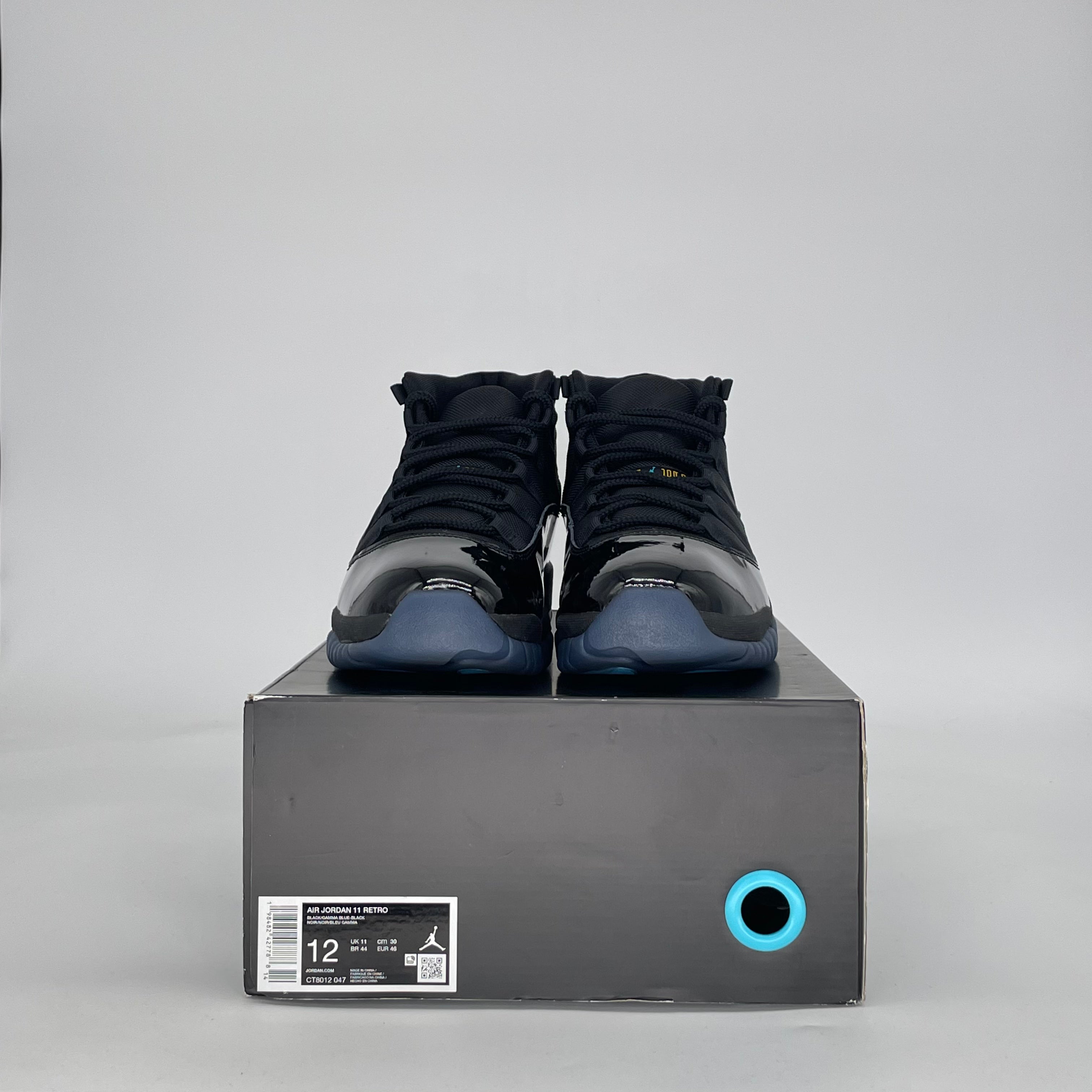 AIR JORDAN 11 GAMMA BLUE CT8012-047 SIZE 12/13.5W