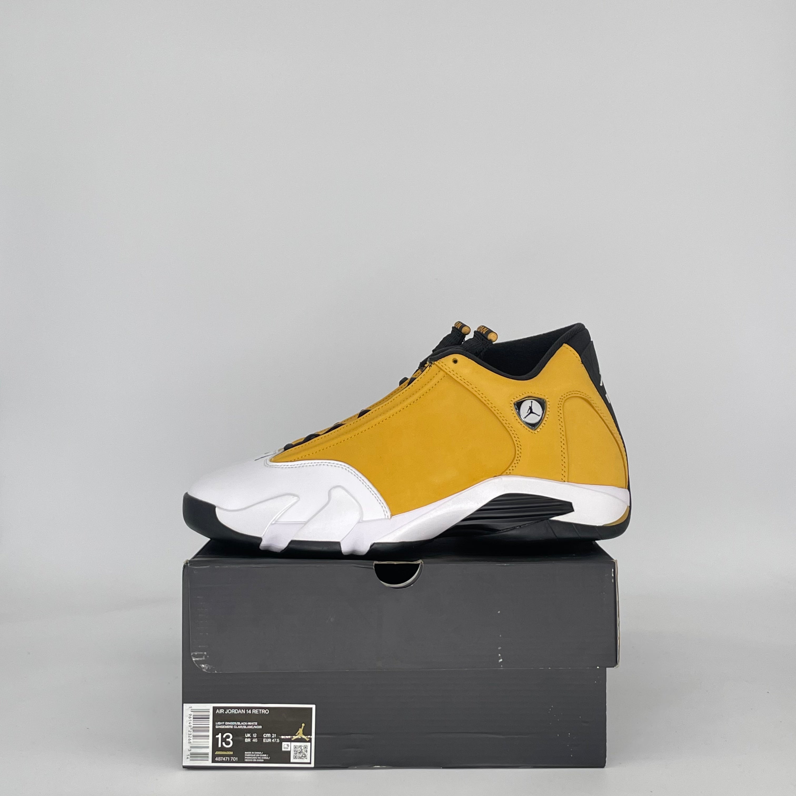 AIR JORDAN 14 LIGHT GINGER (2022) 487471-701 SIZE 13/14.5W