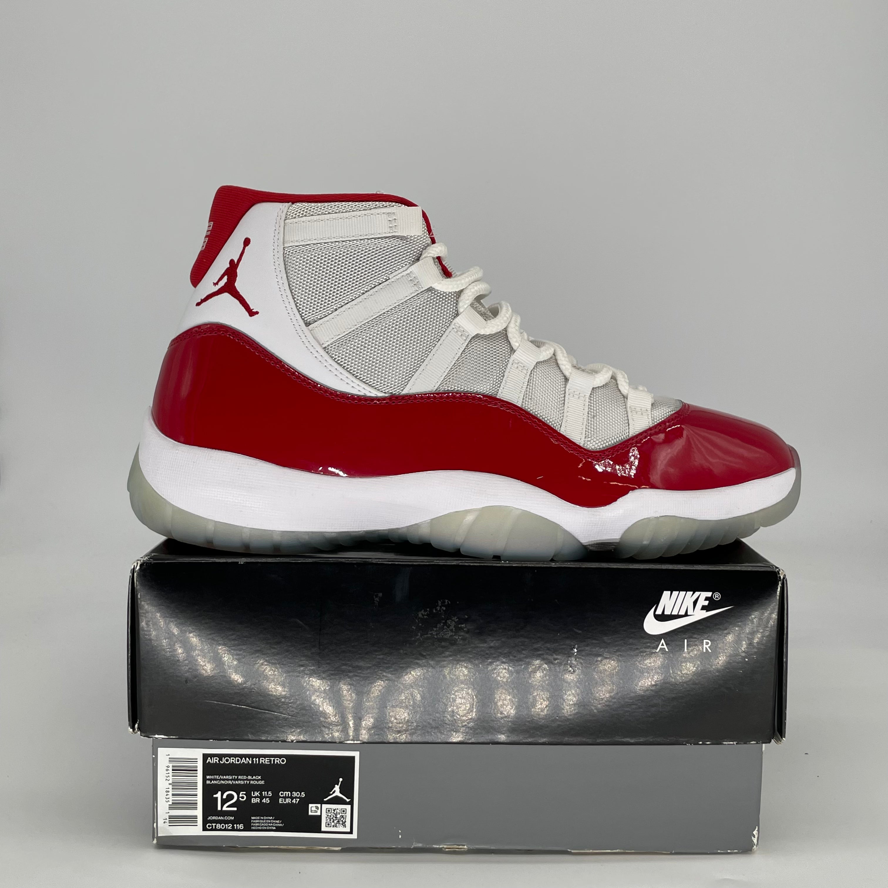 AIR JORDAN 11 CHERRY CT8012-116 SIZE 12.5/14W