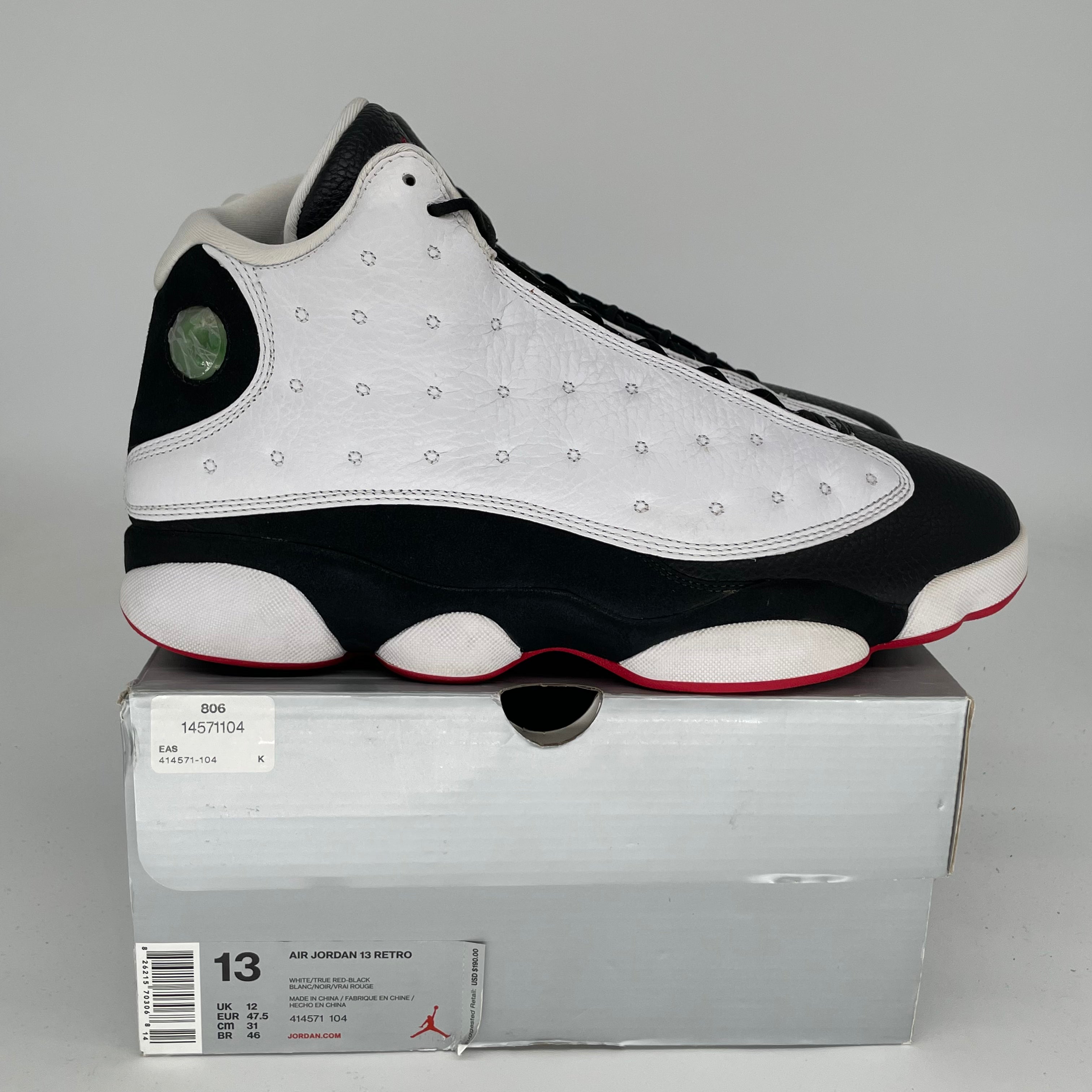 AIR JORDAN 13 HE GOT GAME SIZE 13 414571-104