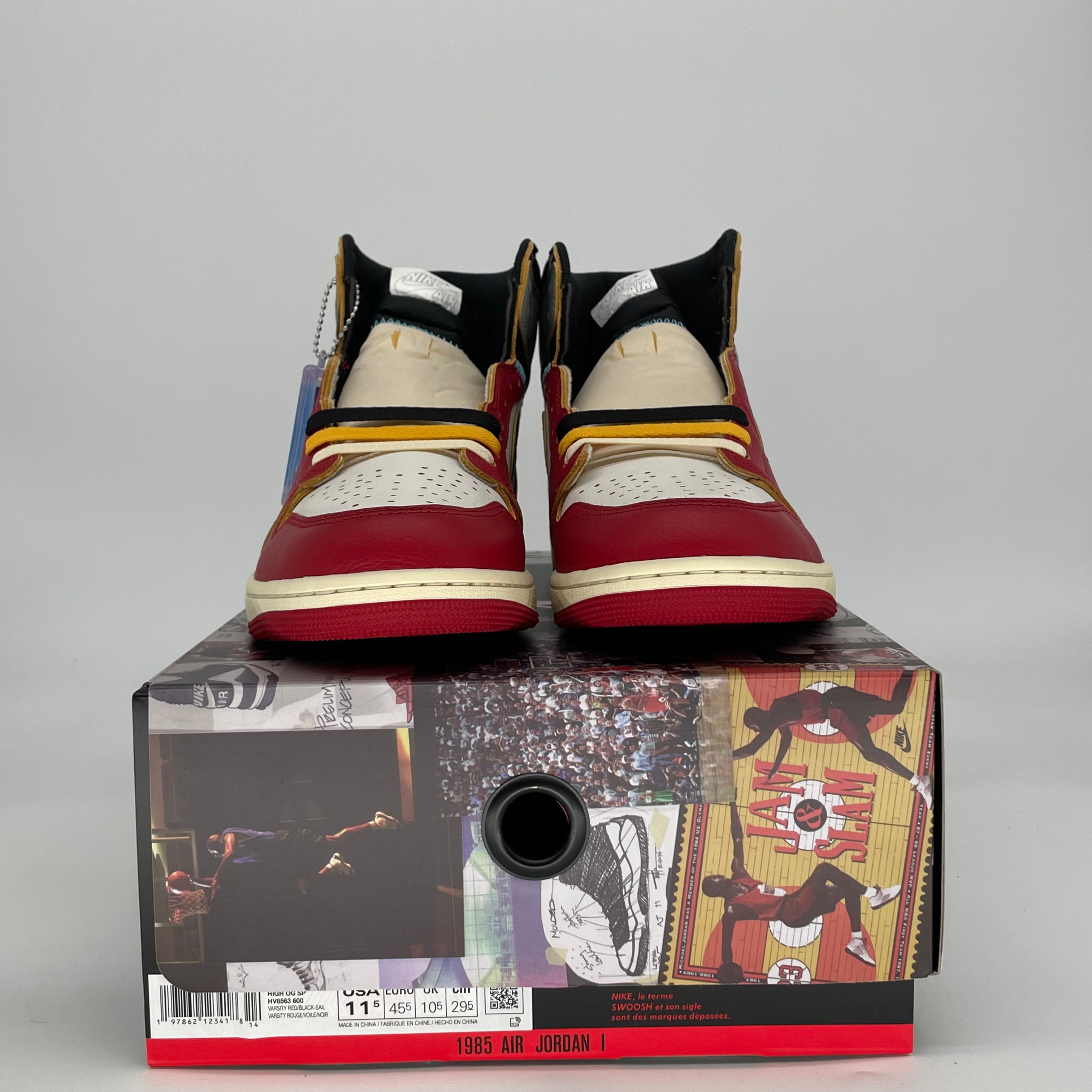 AIR JORDAN 1 UNION LA CHICAGO SHADOW HV8563-600 SIZE 11.5/13W