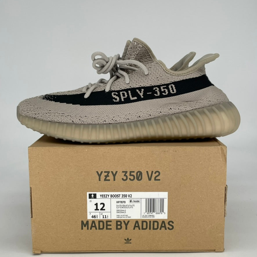 ADIDAS YEEZY 350 V2 SLATE HP7870 SIZE 12/13.5W