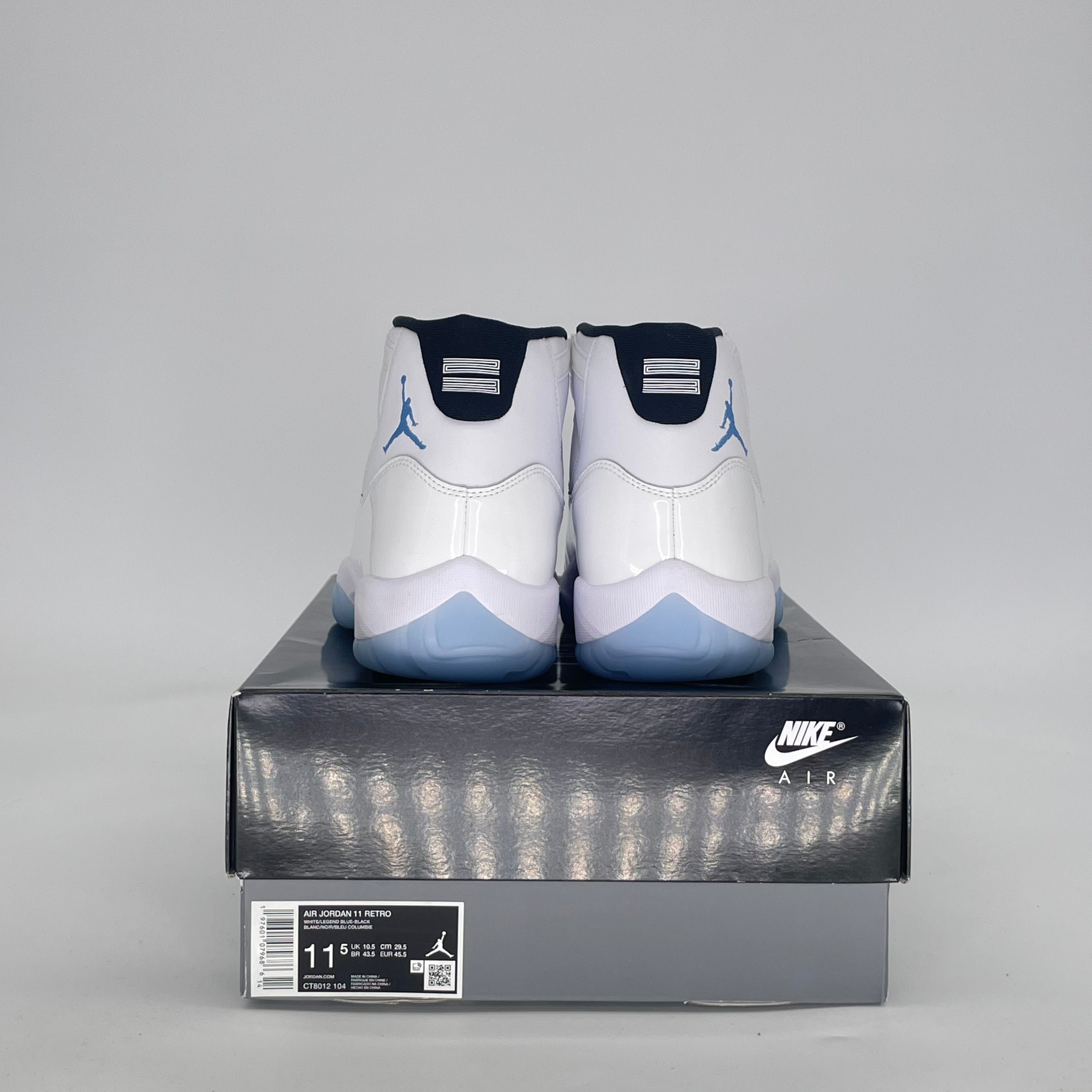 AIR JORDAN 11 LEGEND BLUE CT8012-104 SIZE 11.5/13W