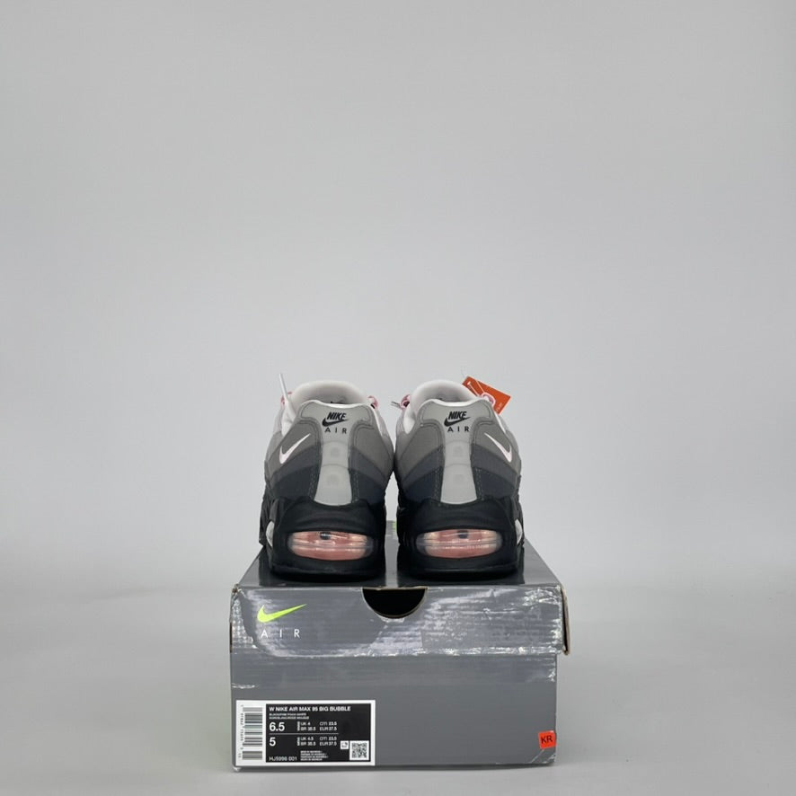 NIKE AIR MAX 95 BIG BUBBLE PINK FOAM HJ5996-001 SIZE 5/6.5W GS