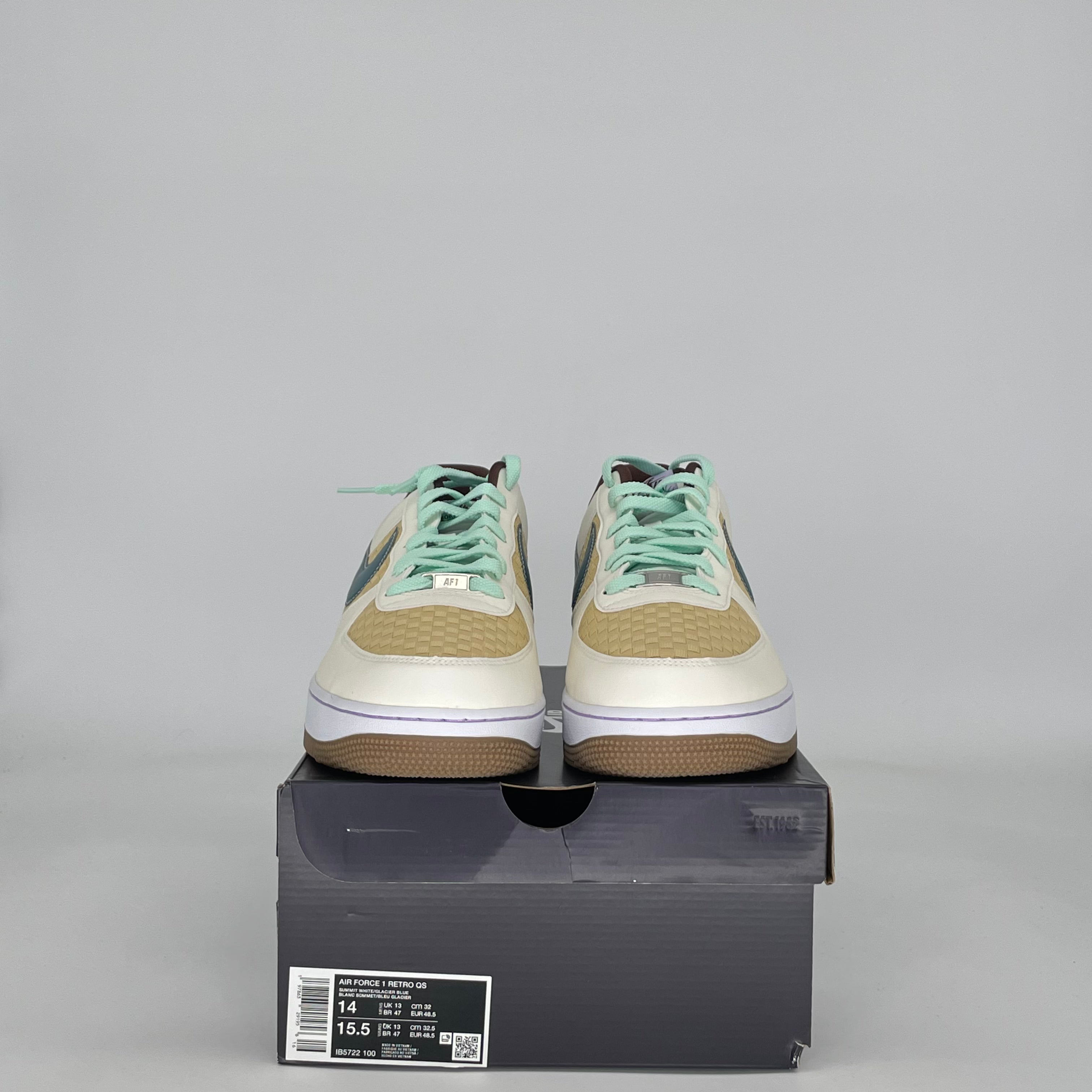 NIKE AIR FORCE 1 LOW EASTER BASKET IB5722-100 SIZE 14/15.5W