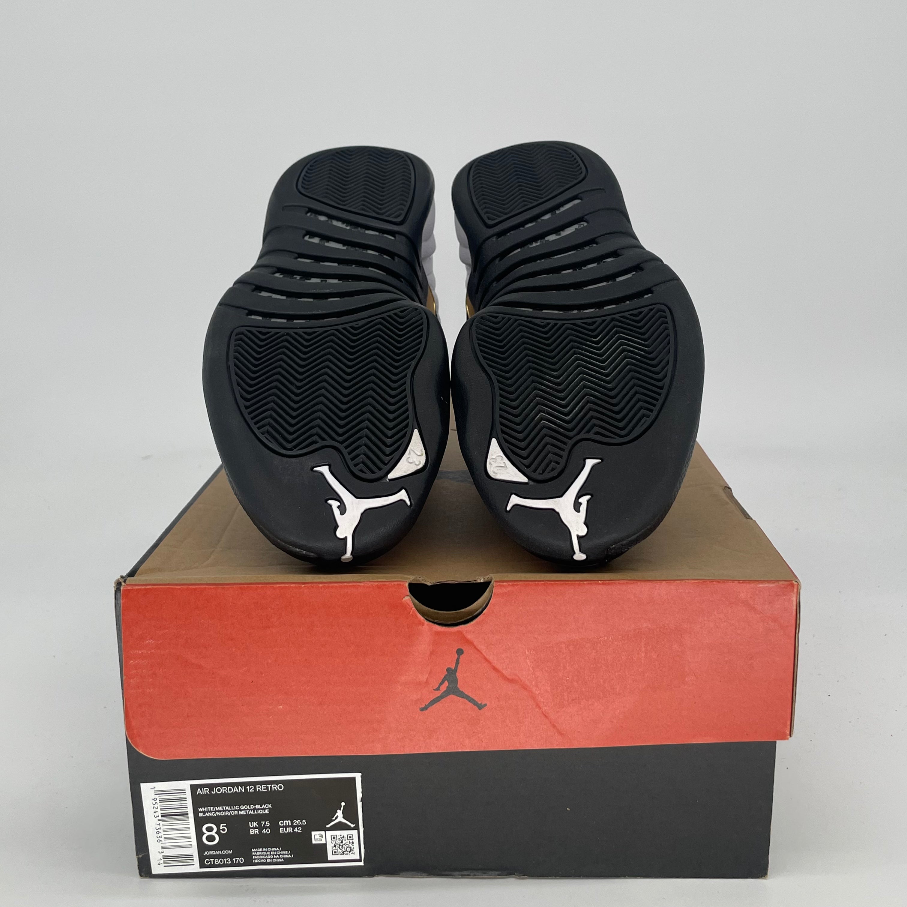 AIR JORDAN 12 ROYALTY TAXI CT8013-170 SIZE 8.5/10W