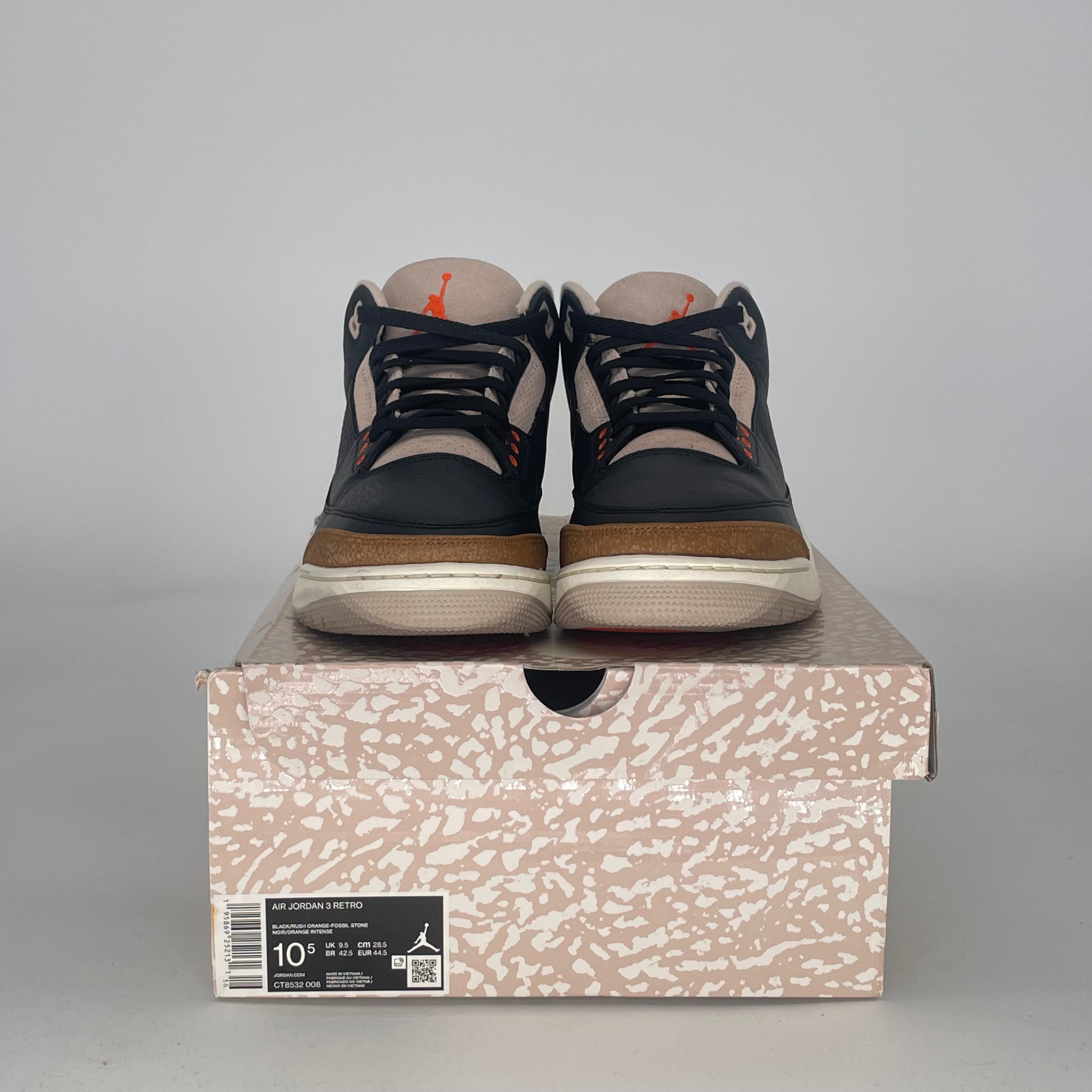 AIR JORDAN 3 DESERT ELEPHANT CT8532-008 SIZE 10.5/12W