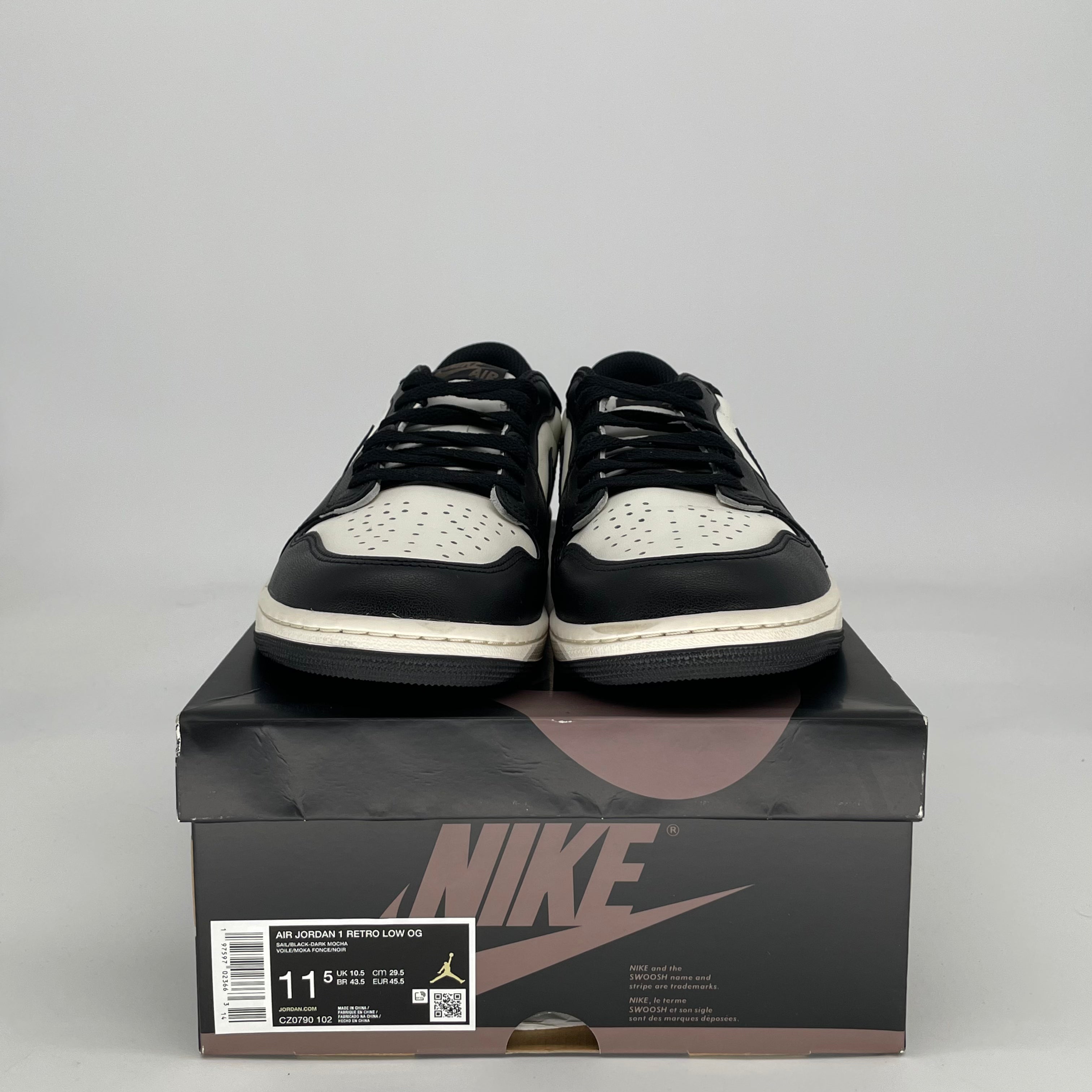AIR JORDAN 1 LOW MOCHA CZ0790-102 SIZE 11.5/13W