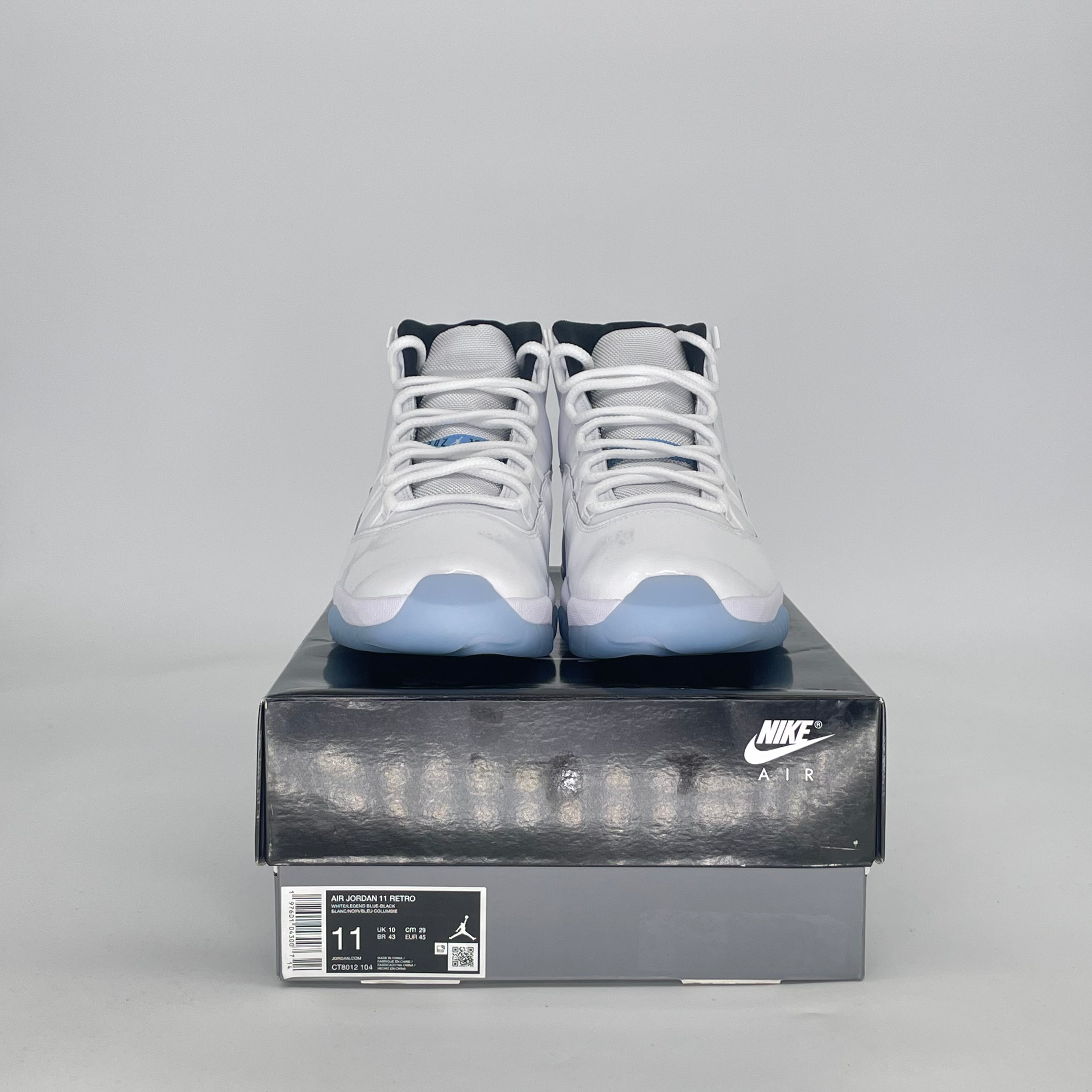 AIR JORDAN 11 LEGEND BLUE CT8012-104 SIZE 11/12.5W