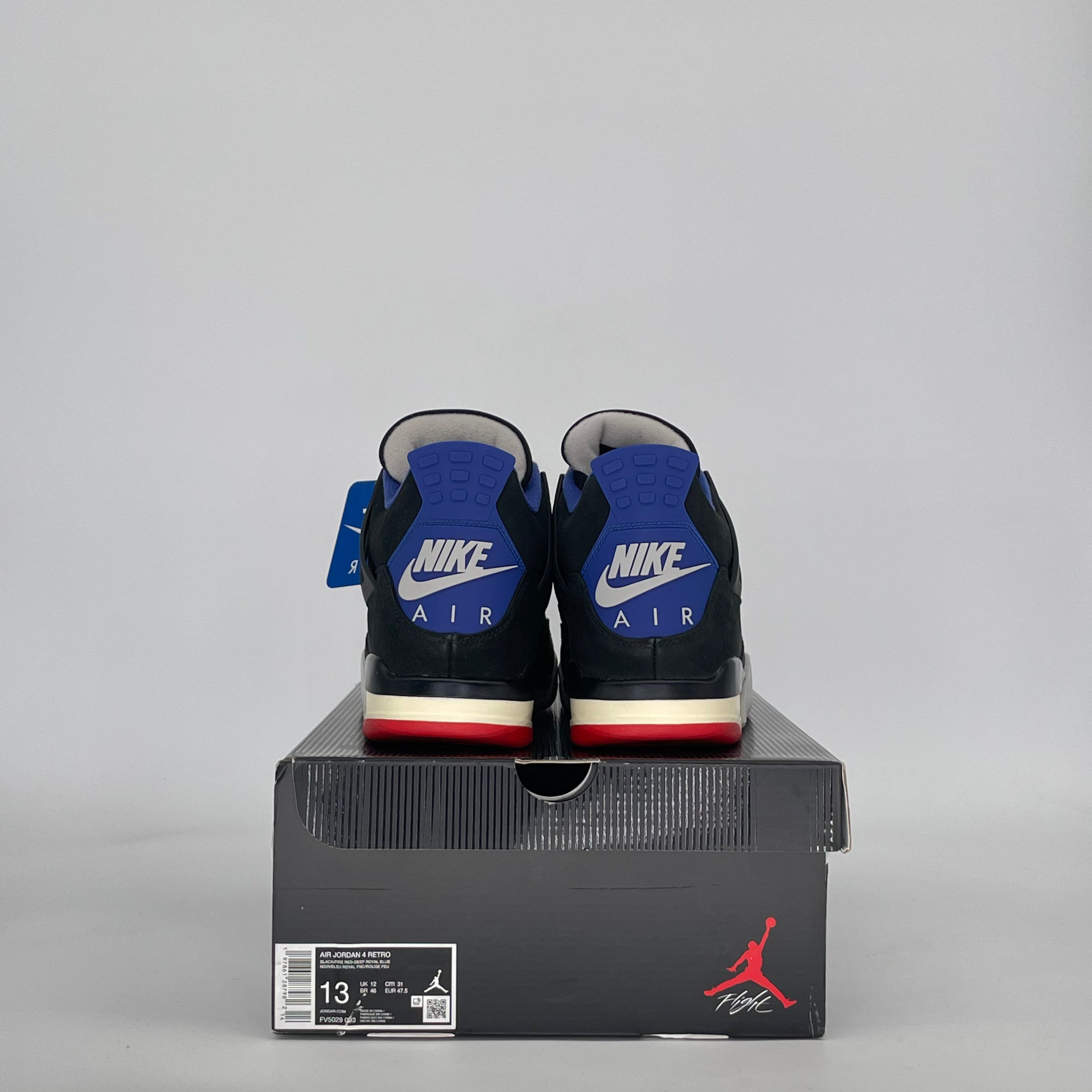 AIR JORDAN 4 RARE AIR (WHITE LETTERING) FV5029-003 SIZE 13/14.5W