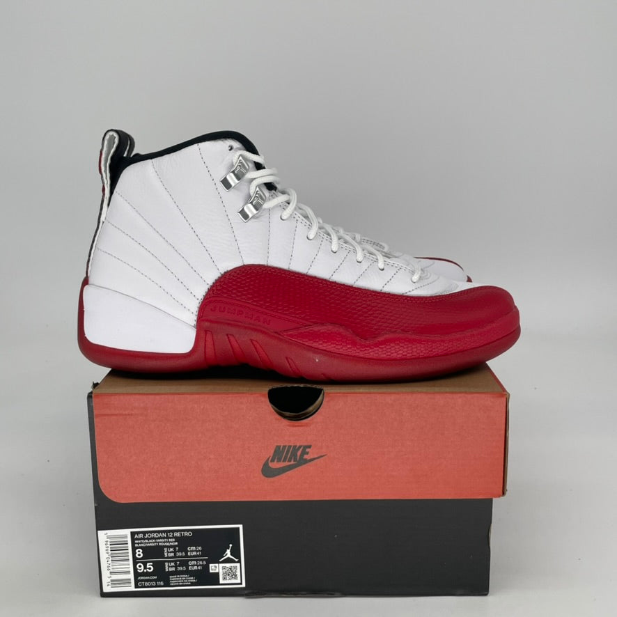 AIR JORDAN 12 CHERRY CT8013-116 SIZE 8/9.5W