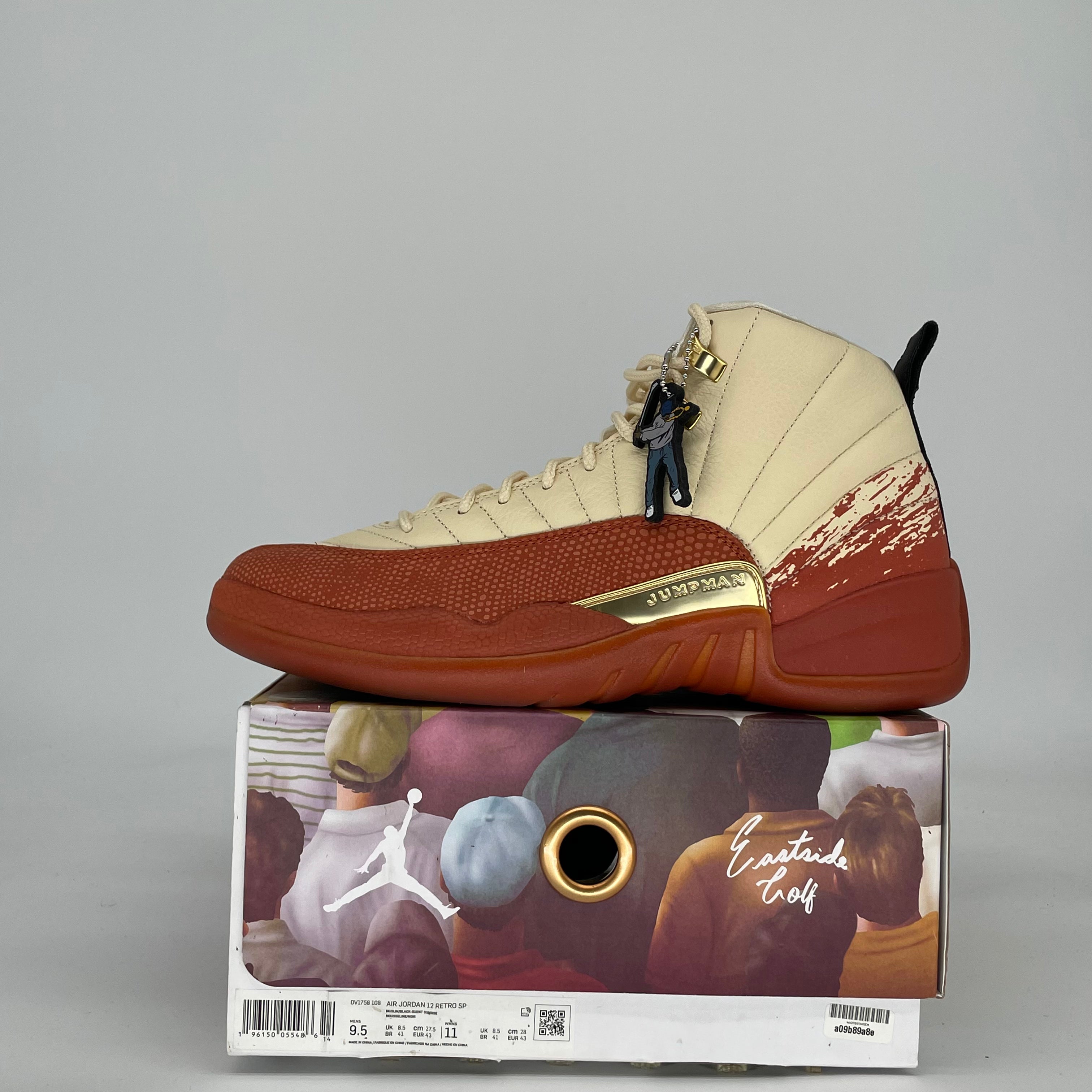 AIR JORDAN 12 EASTSIDE GOLF OUT OF THE CLAY DV1758-108 SIZE 9.5/11W