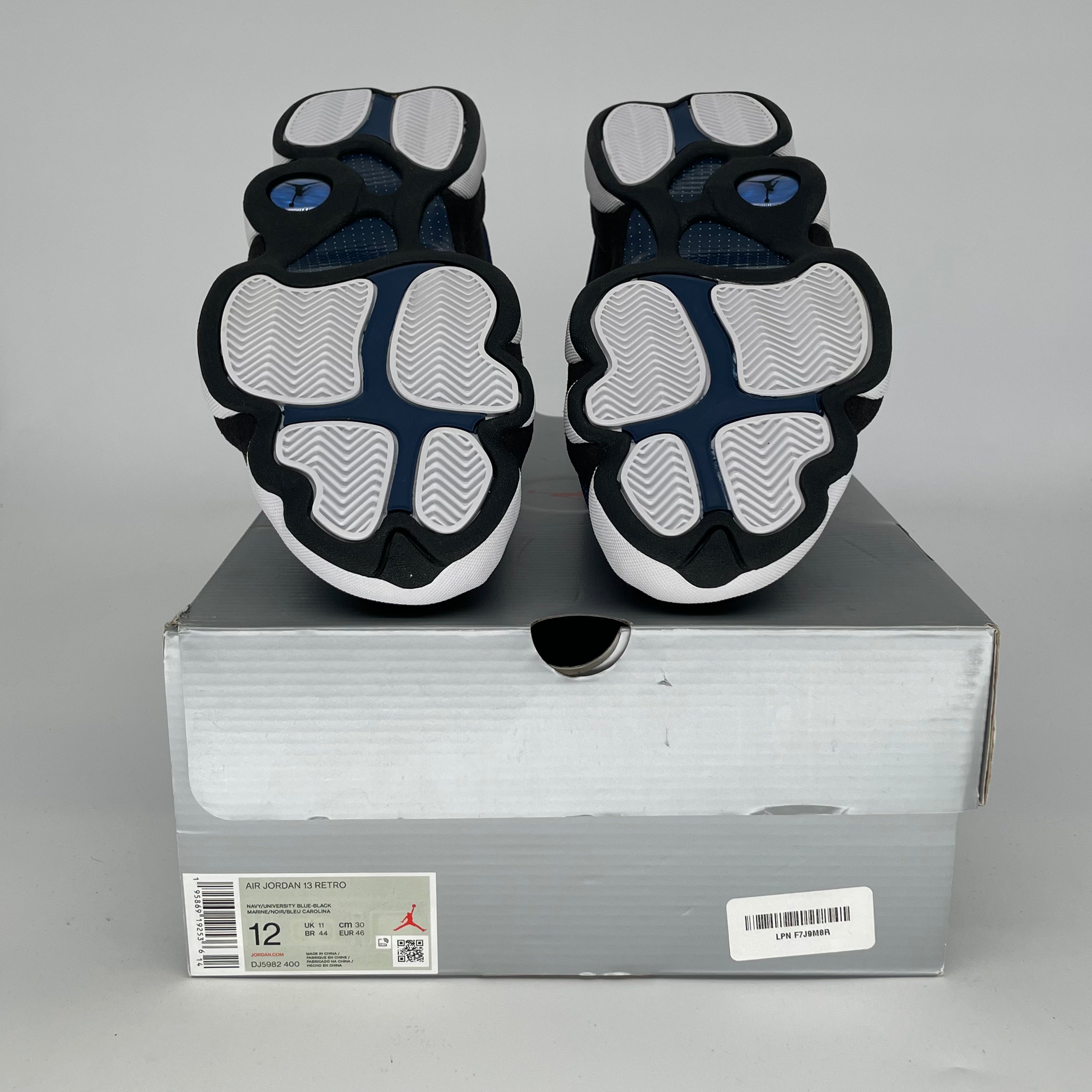 AIR JORDAN 13 BRAVE BLUE SIZE 12 DJ5982-400