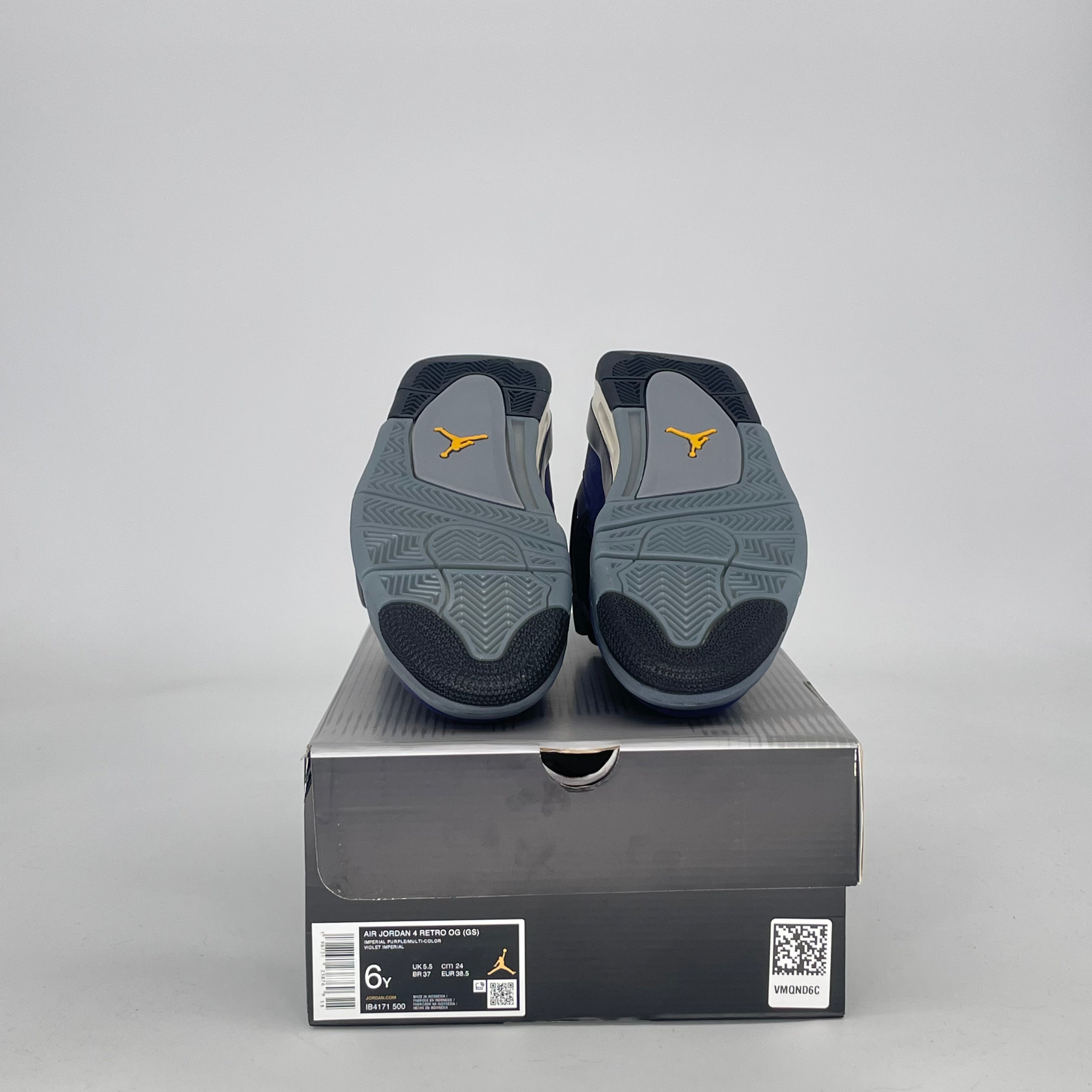 AIR JORDAN 4 LAKERS IB4171-500 SIZE 6/7.5W GS