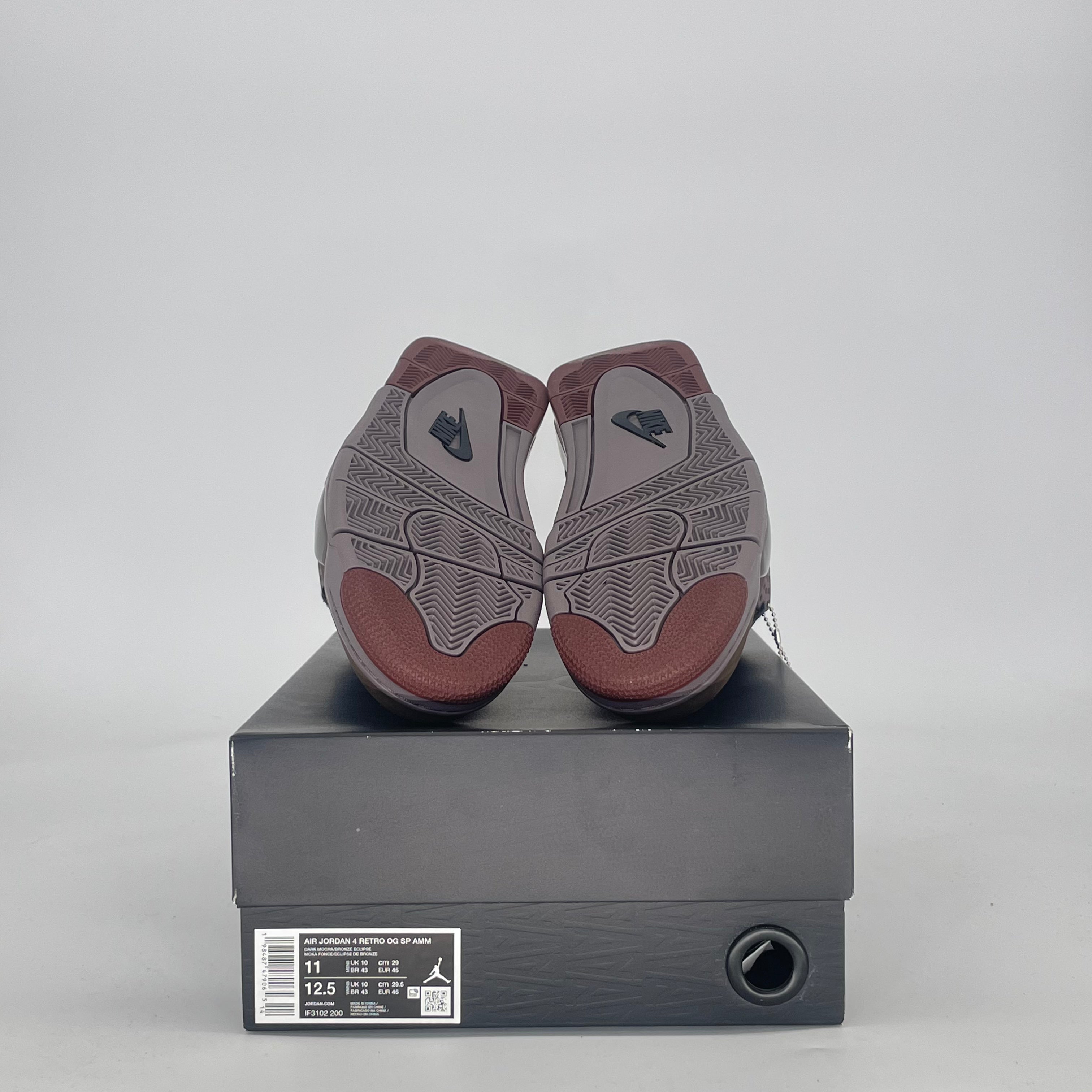 AIR JORDAN 4 A MA MANIERE DARK MOCHA IF3102-200 SIZE 11/12.5W