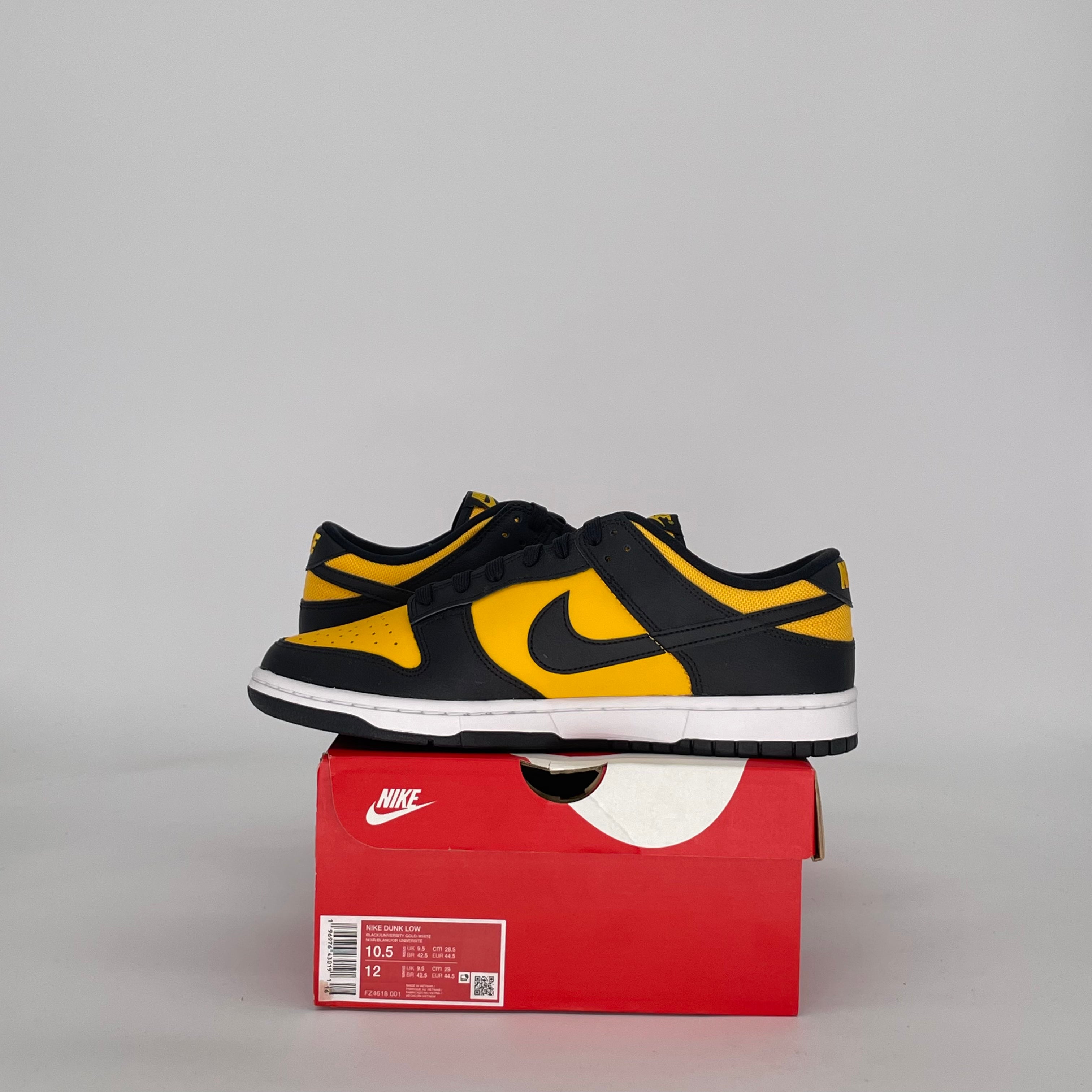NIKE DUNK LOW REVERSE GOLDENROD FZ4618-001 SIZE 10.5/12W