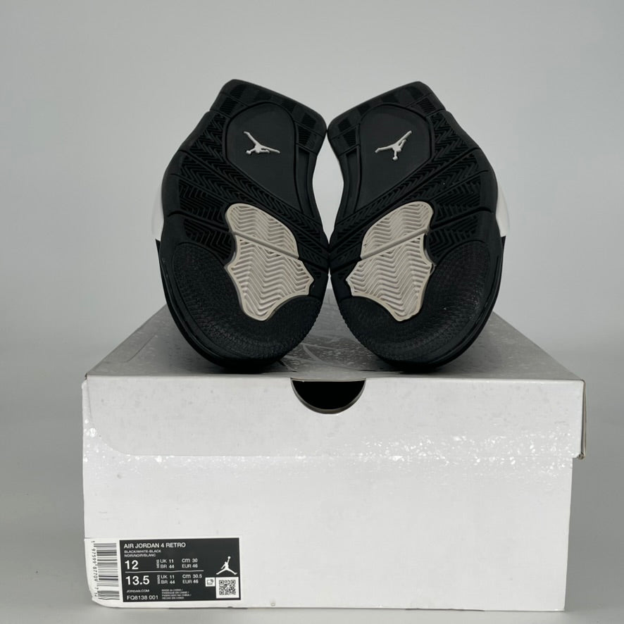 AIR JORDAN 4 WHITE THUNDER FQ8138-001 SIZE 12/13.5W