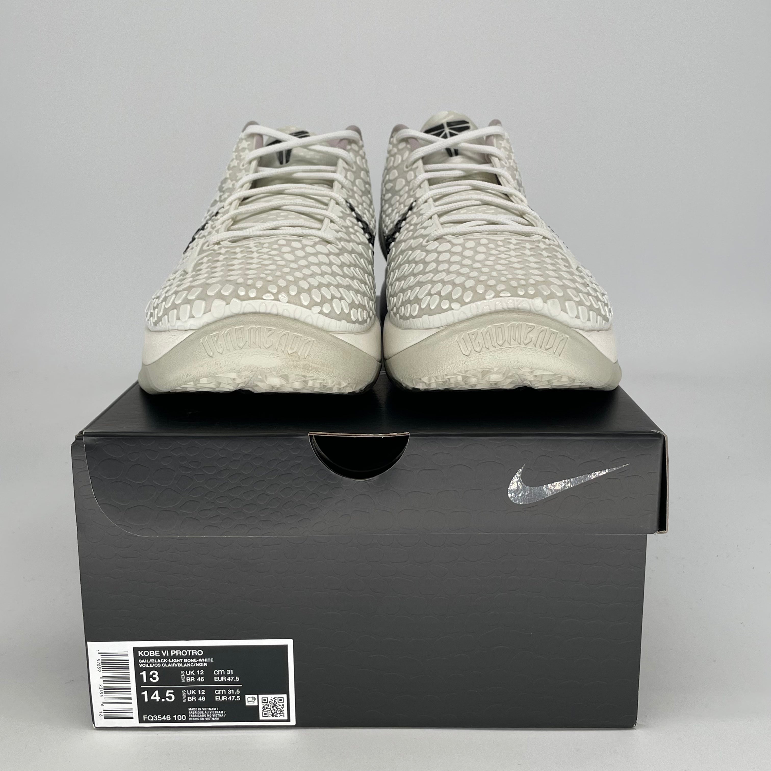 NIKE KOBE 6 SAIL ALL STAR FQ3546-100 SIZE 13/14.5W
