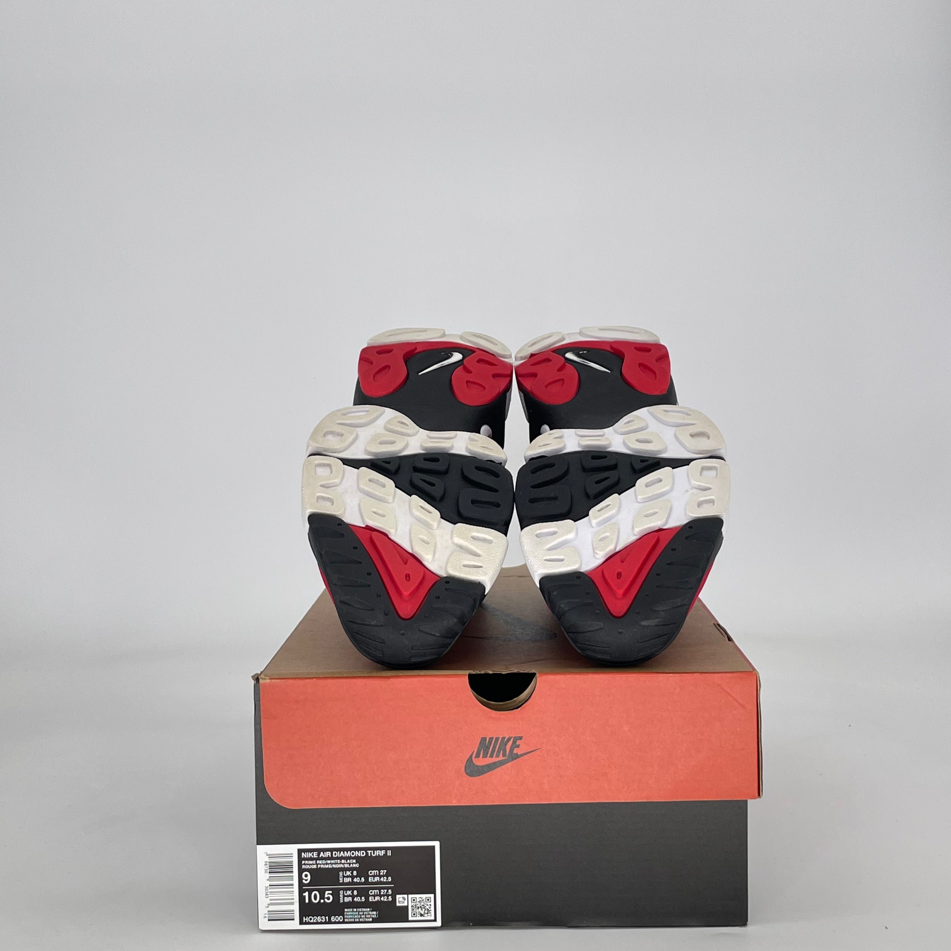 NIKE AIR DIAMOND TURF 2 RED GOLD (2026) HQ2631-600 SIZE 9/10.5W