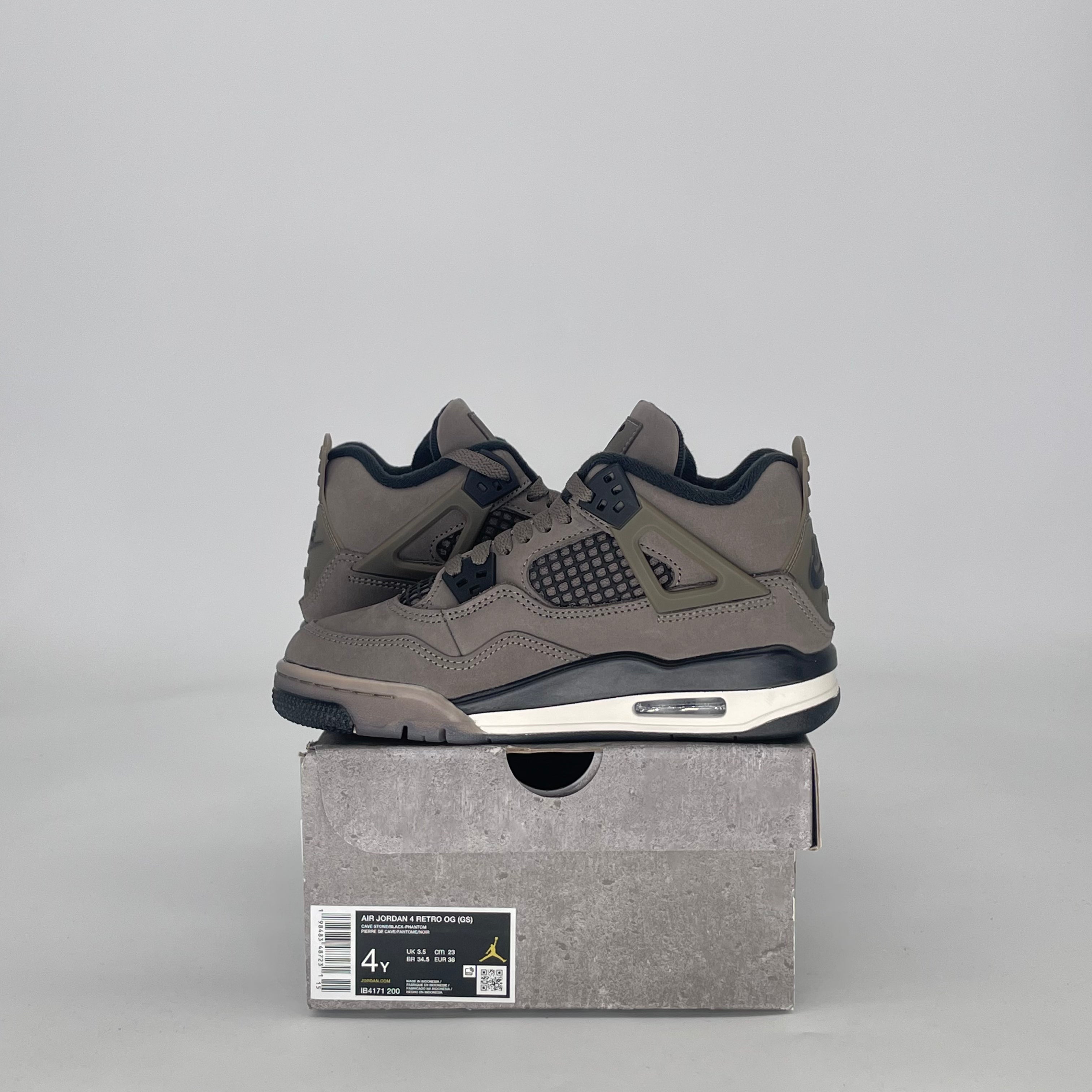 AIR JORDAN 4 CAVE STONE IB4171-200 SIZE 4/5.5W GS