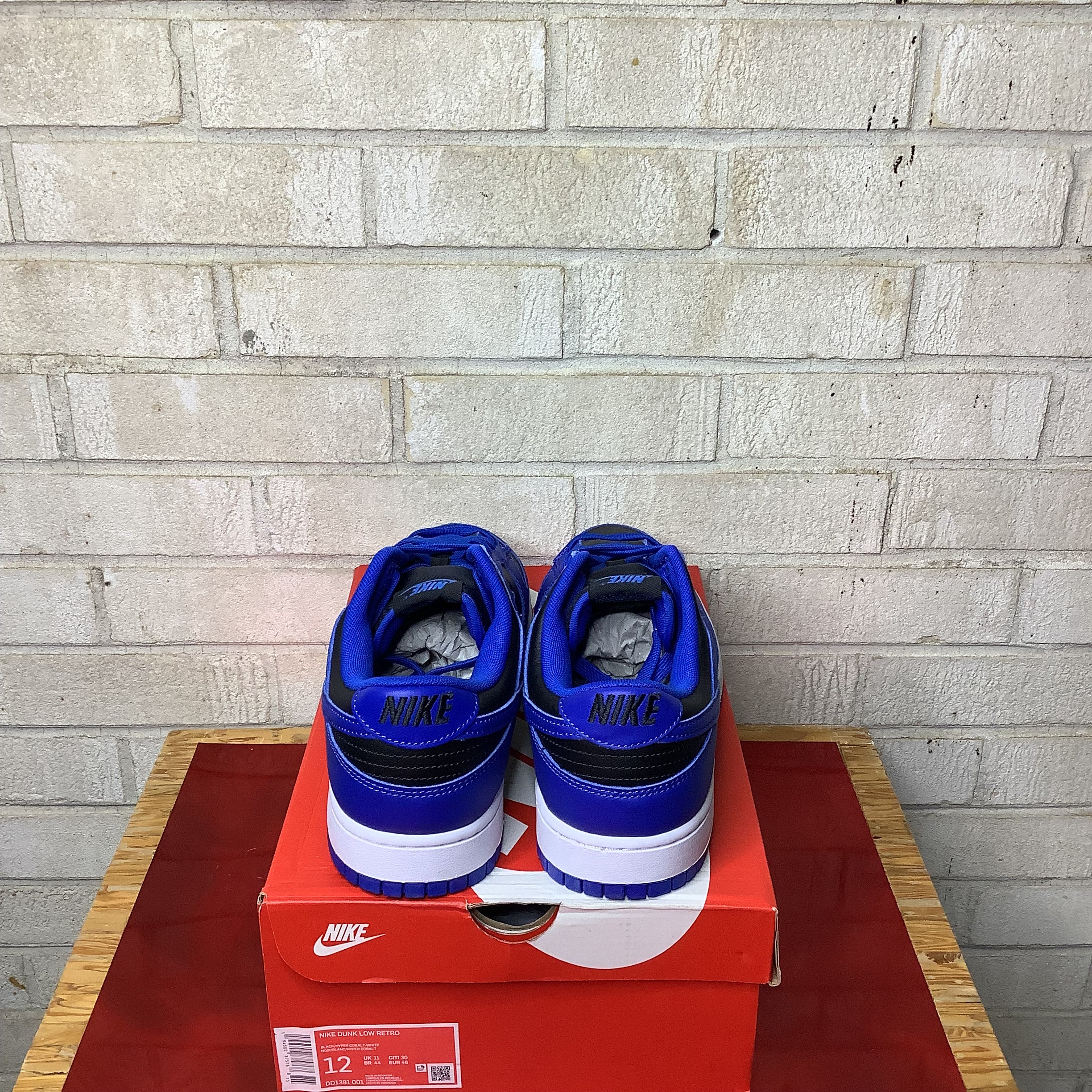 NIKE DUNK LOW COBALT SIZE 12/13.5W DD1391-001