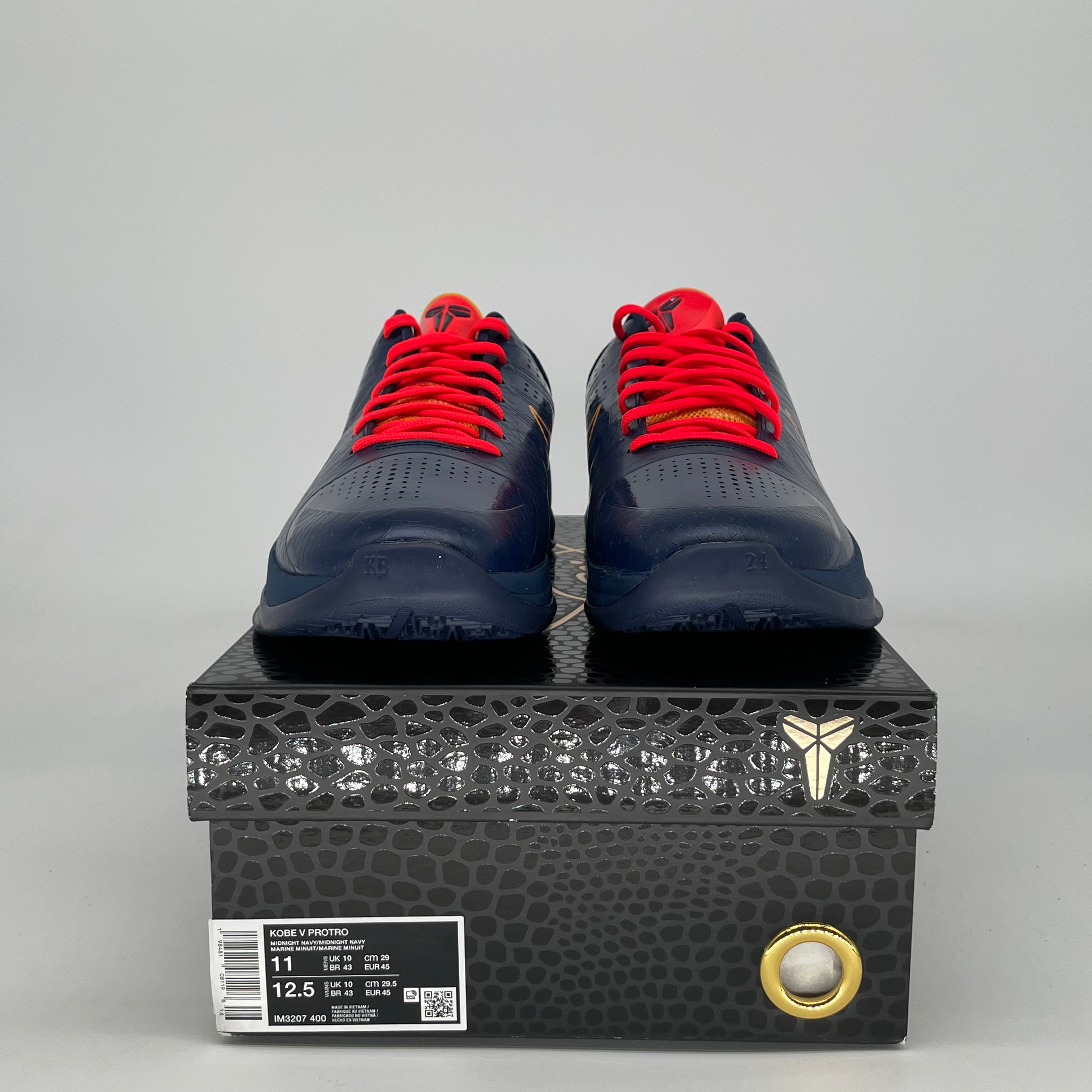 NIKE KOBE 5 PROTRO CAITLIN CLARK INDIANA FEVER IM3207-400 SIZE 11/12.5W