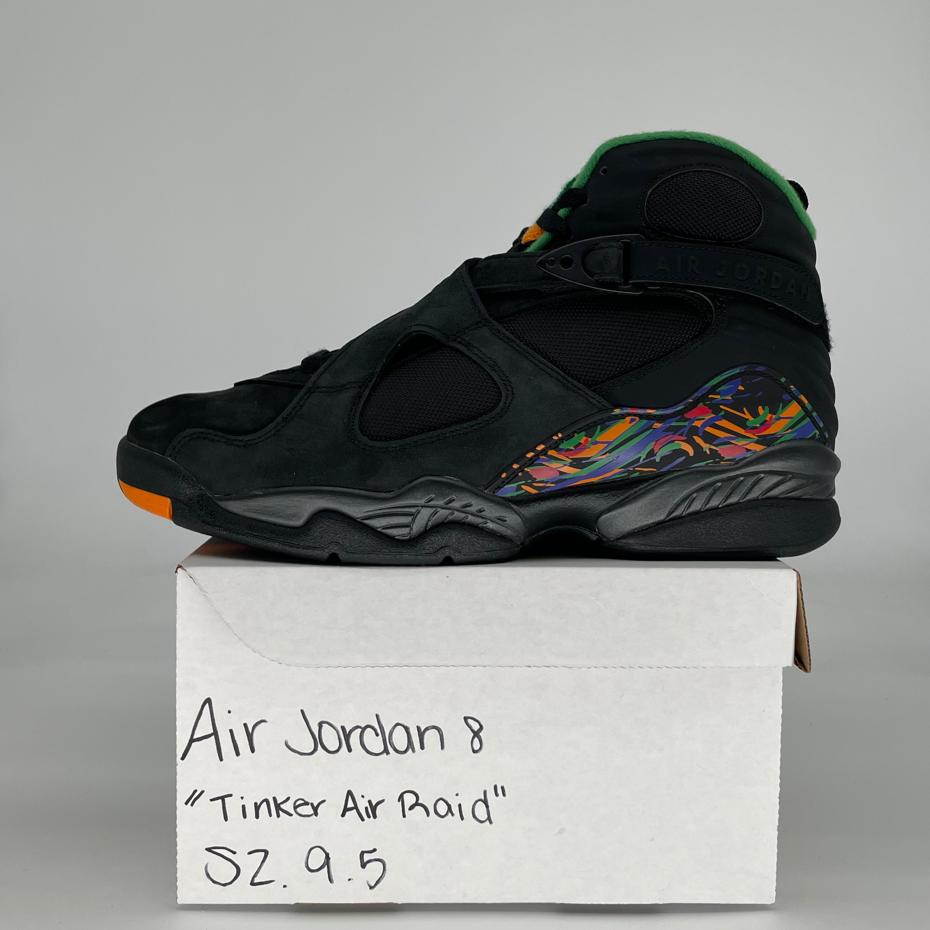 AIR JORDAN 8 TINKER AIR RAID 305381-004 SIZE 9.5/11W