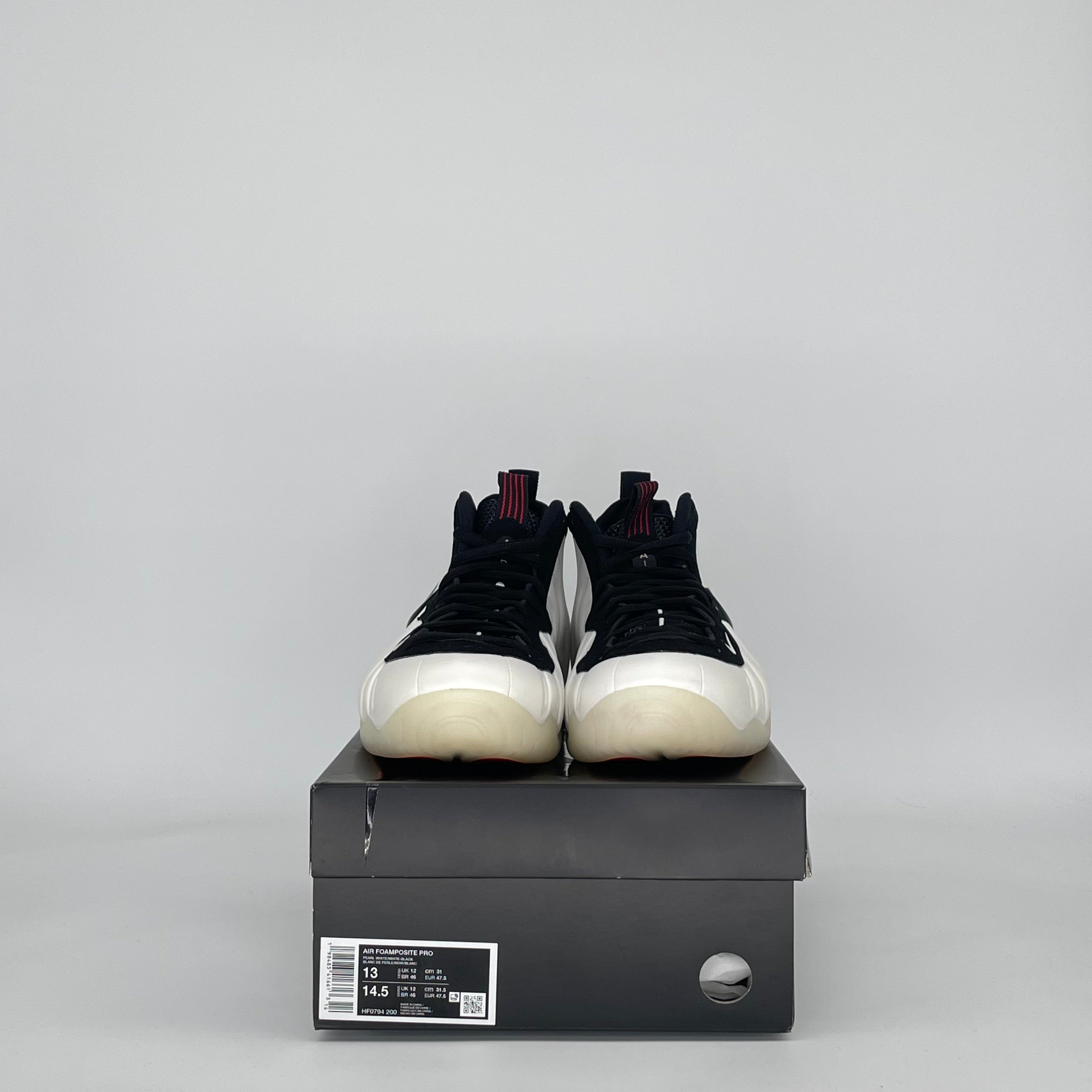 NIKE AIR FOAMPOSITE PRO PEARL HF0794-200 SIZE 13/14.5W