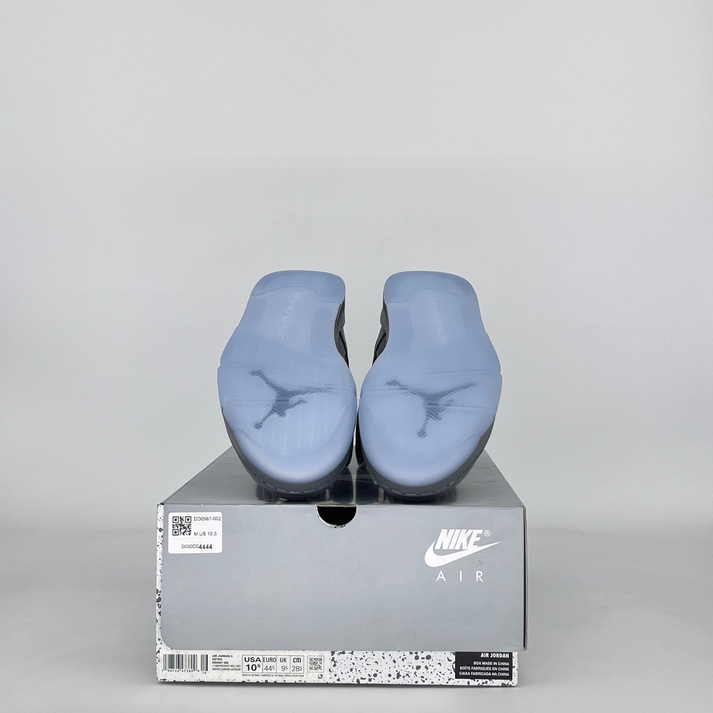 AIR JORDAN 5 WOLF GREY (2026) DD0587-002 SIZE 10.5/12W