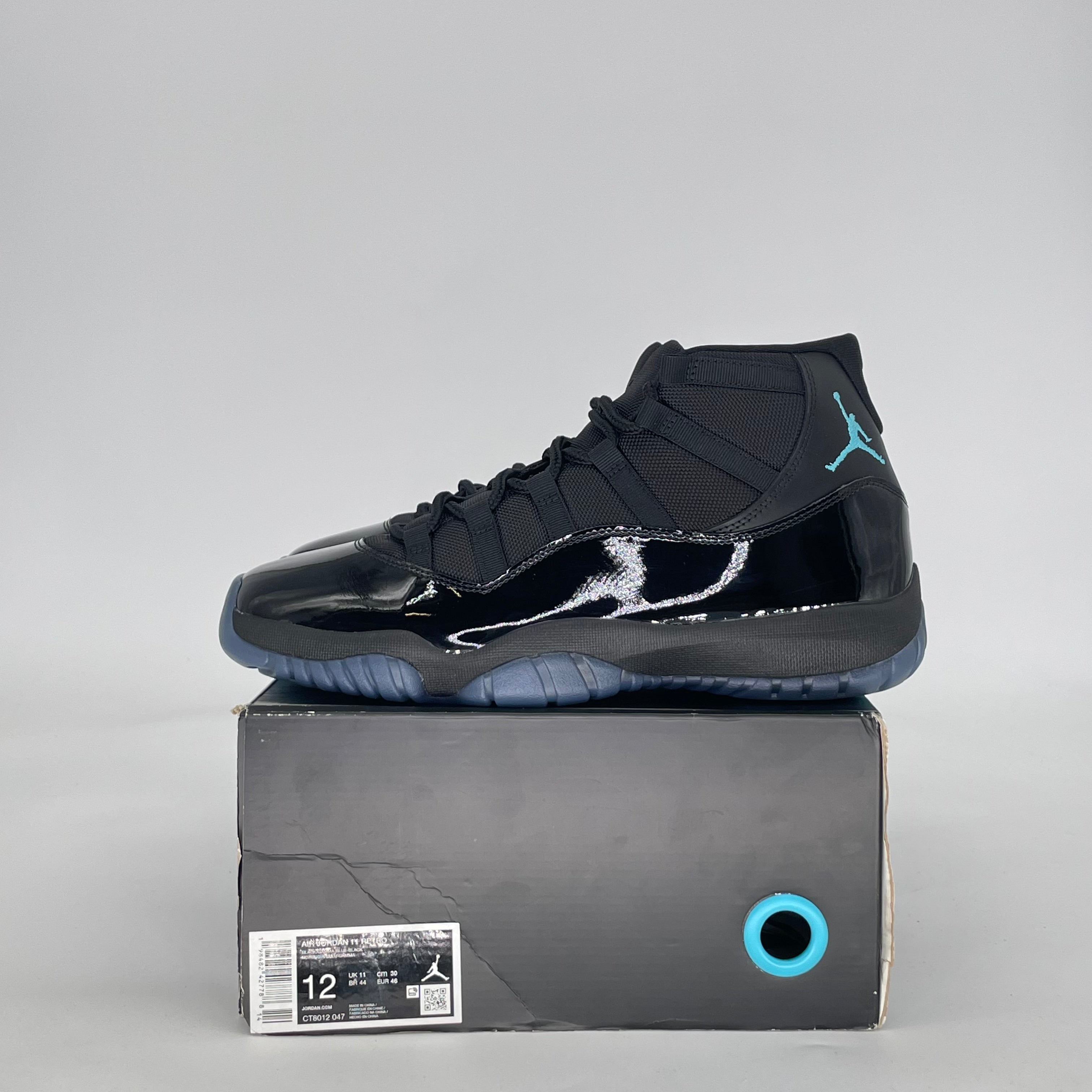 AIR JORDAN 11 GAMMA BLUE CT8012-047 SIZE 12/13.5W