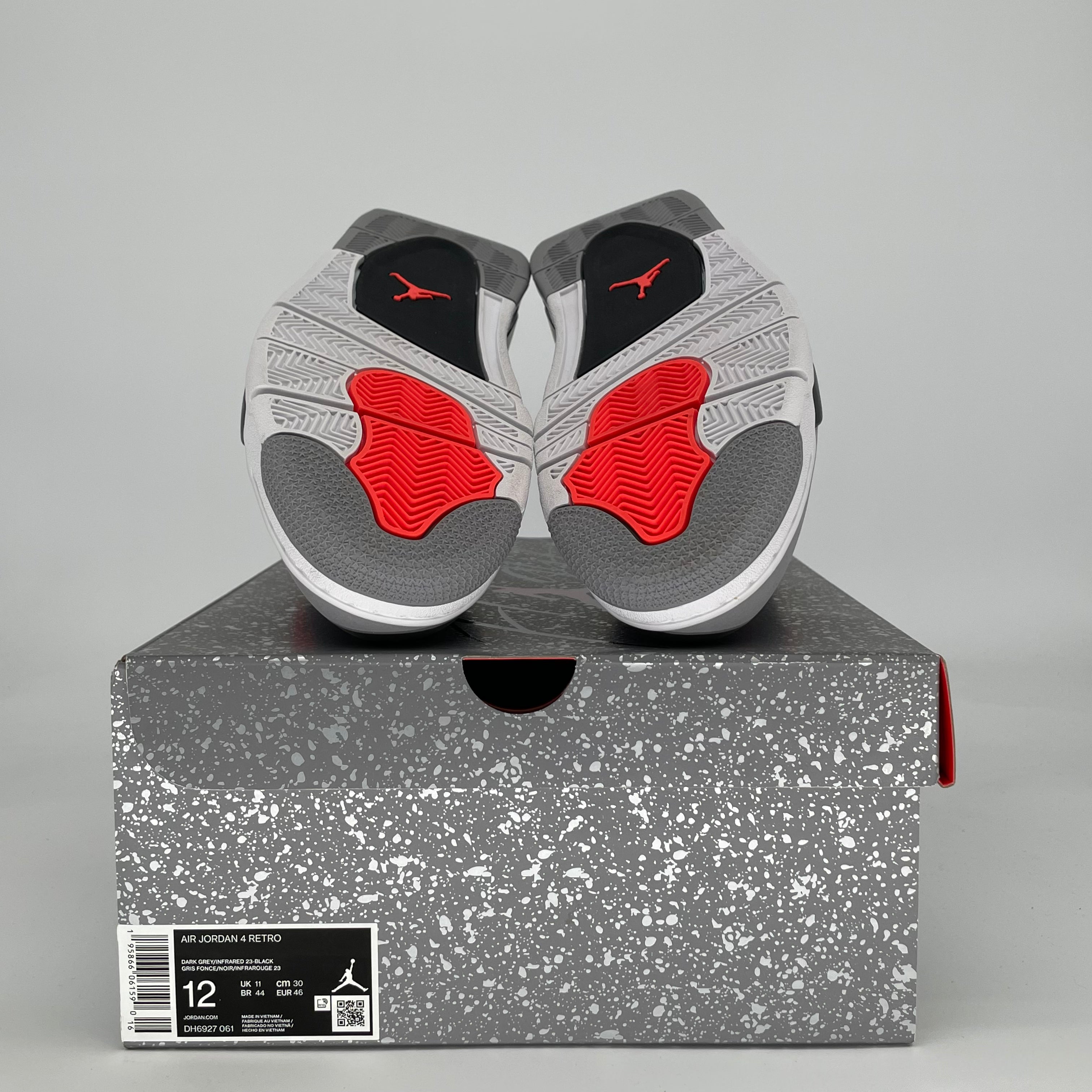 AIR JORDAN 4 INFRARED DH6927-061 SIZE 12/13.5W