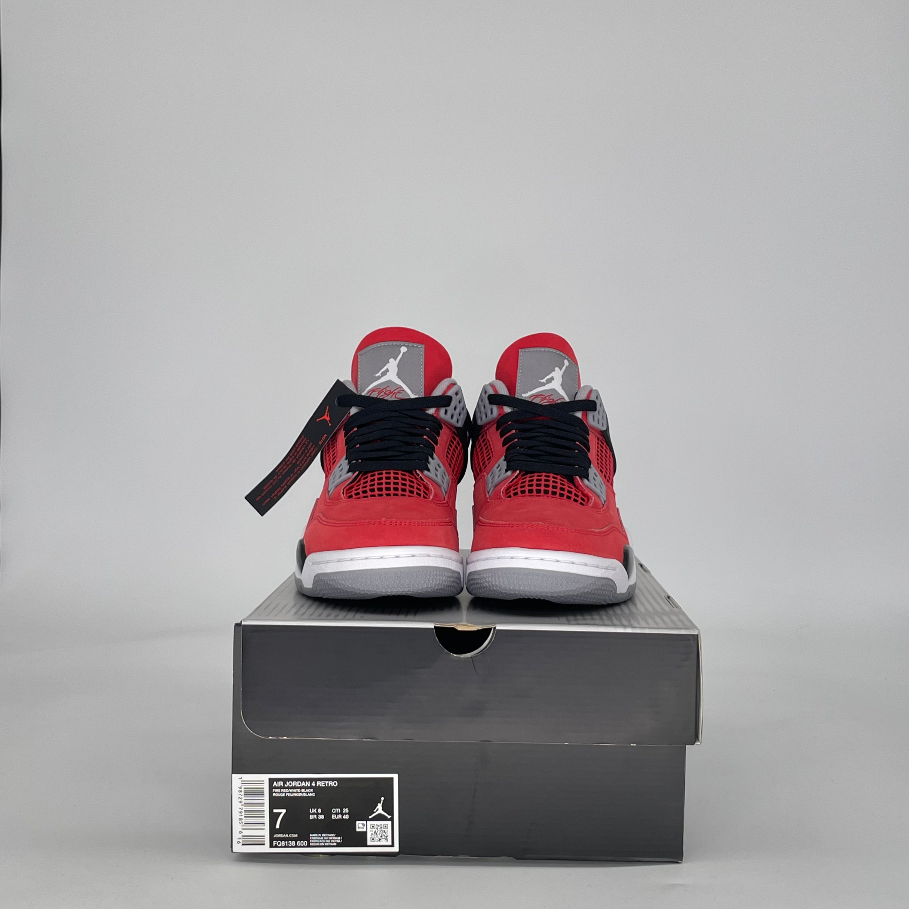 AIR JORDAN 4 TORO BRAVO FQ8138-600 SIZE 7/8.5W GS