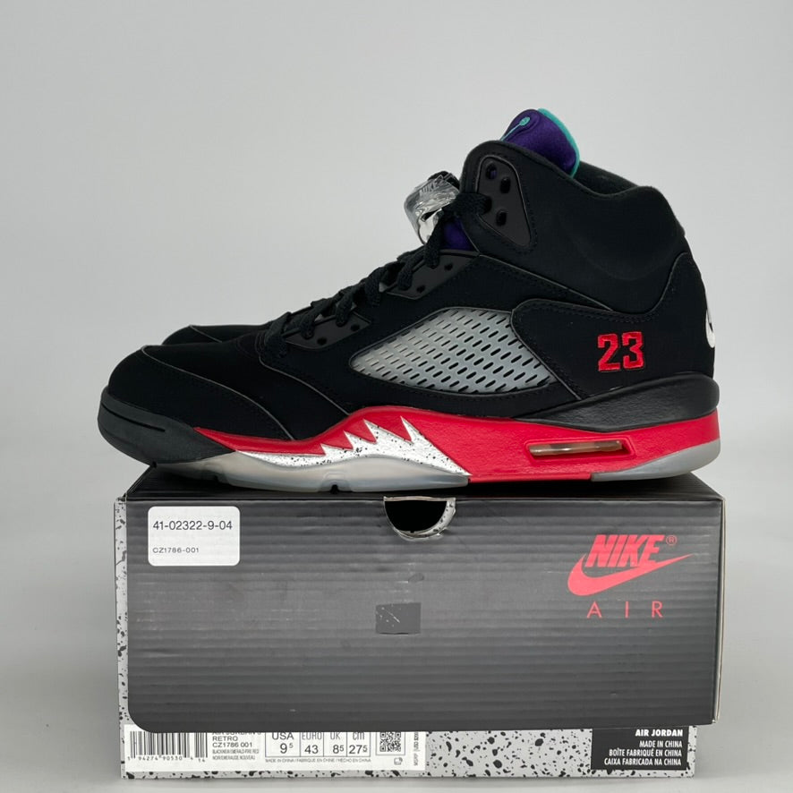 AIR JORDAN 5 TOP 3 CZ1786-001 SIZE 9.5/11W