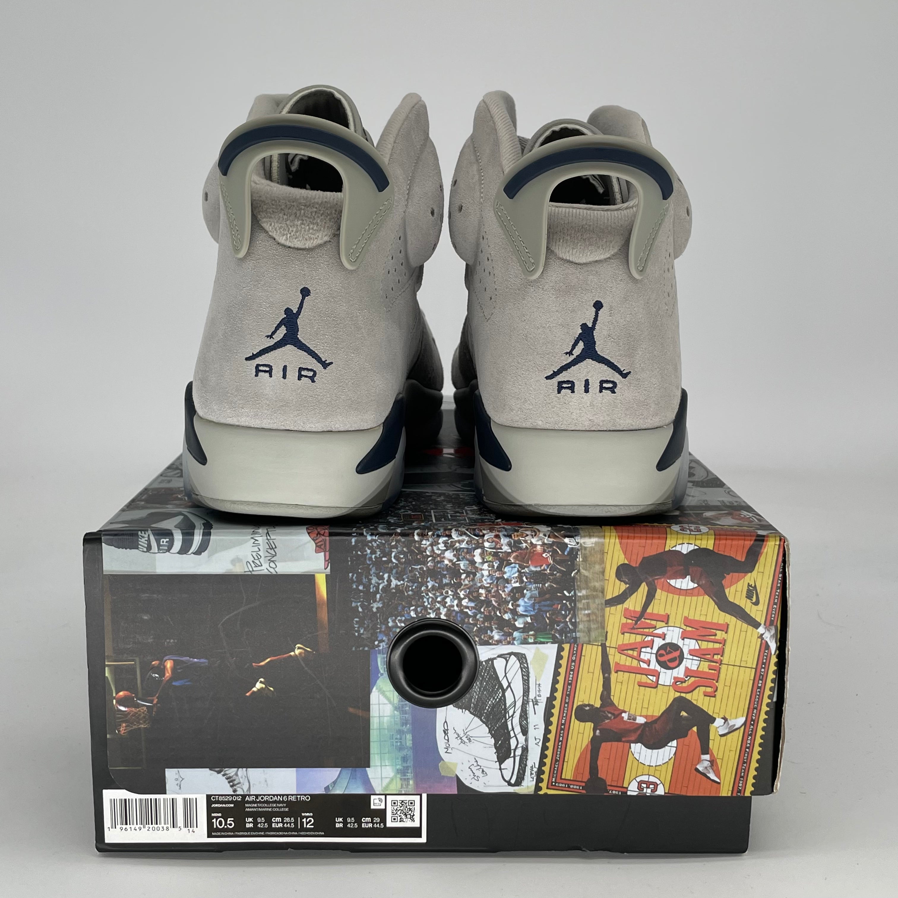 AIR JORDAN 6 GEORGETOWN CT8529-012 SIZE 10.5/12W