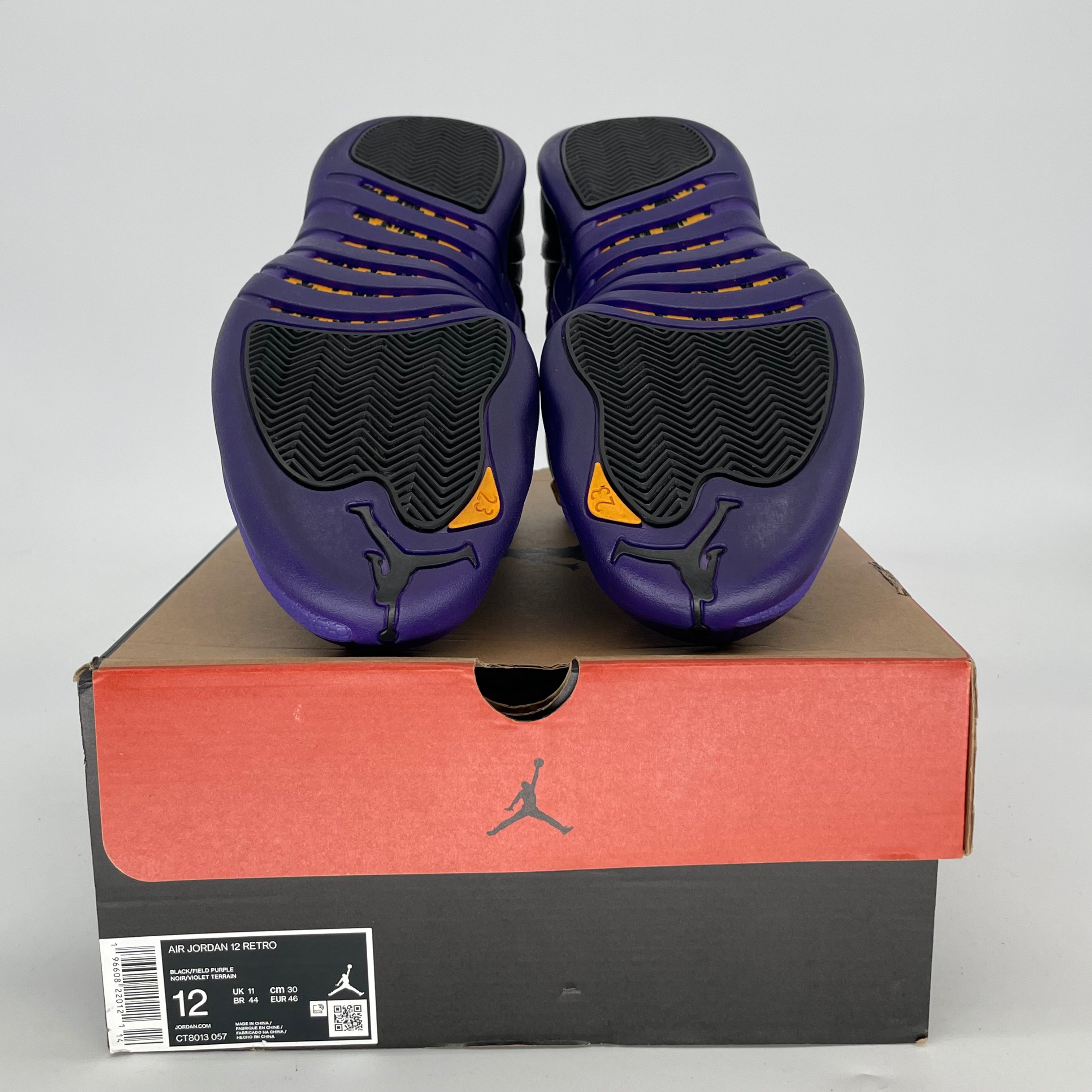 AIR JORDAN 12 FIELD PURPLE CT8013-057 SIZE 12/13.5W